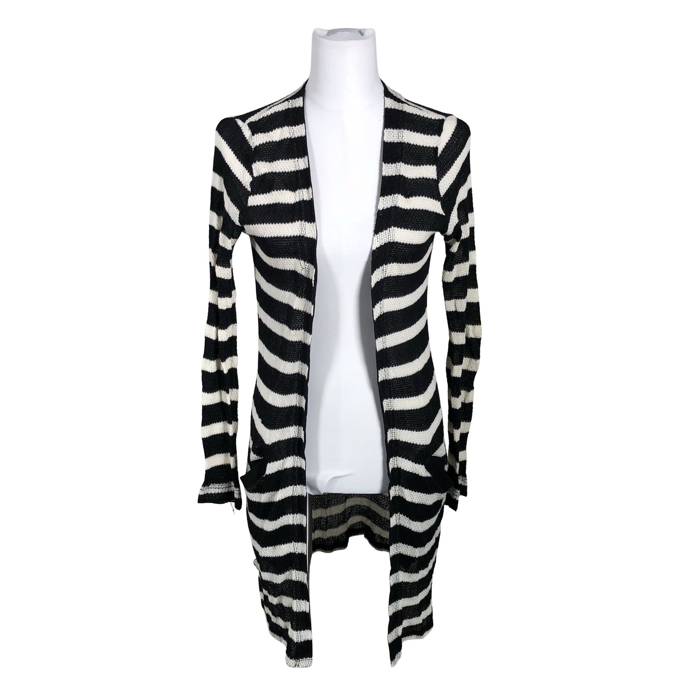 Unisex In Front - Cardigan, size 38 - Black (1)