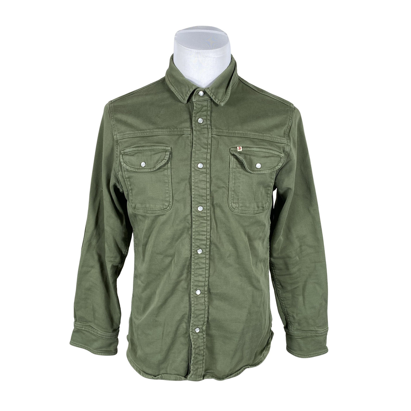 Unisex &Sons - Collared shirt, size M - Green (1)