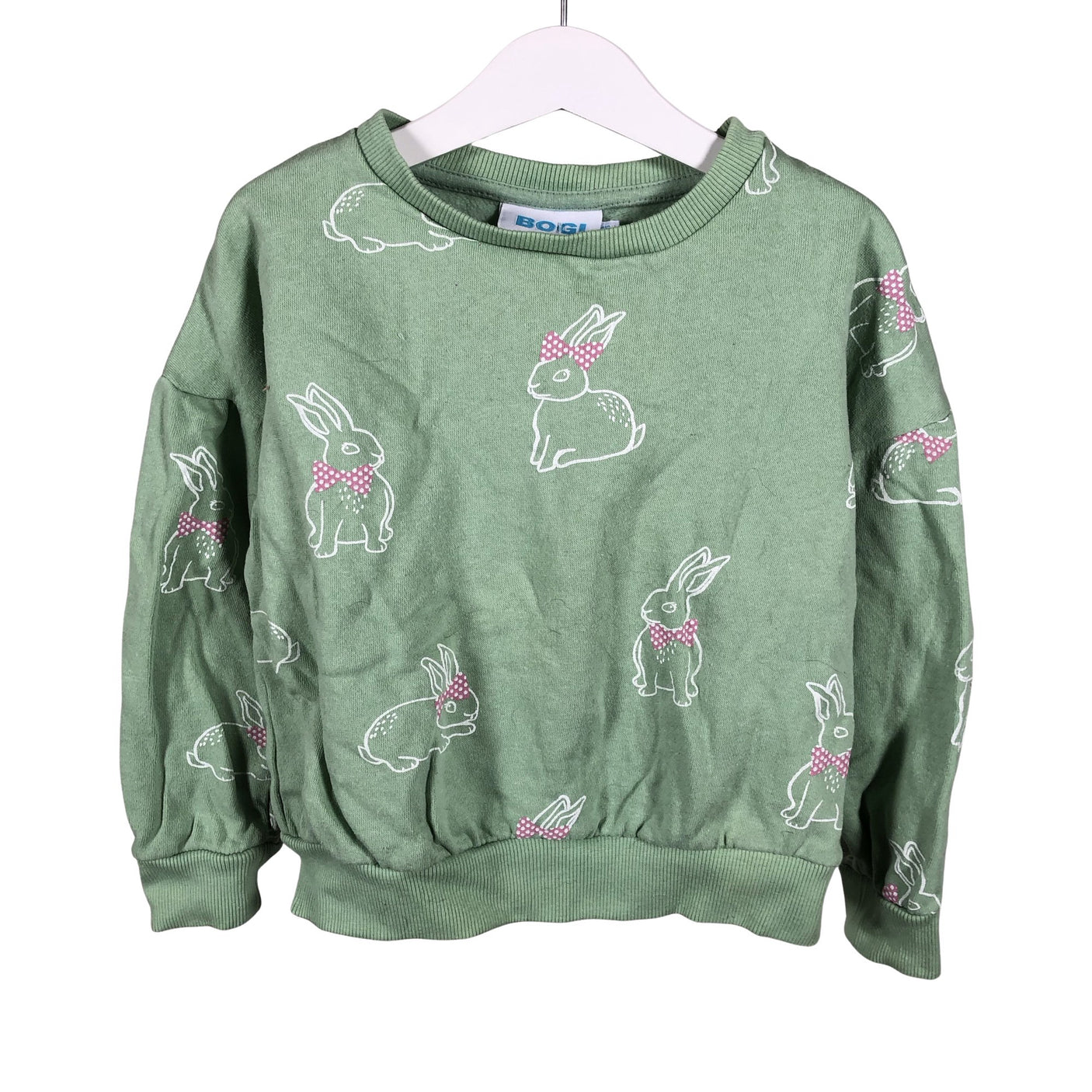 Unisex Bogi - Sweatshirt, size 116 - 122 - Green (1)