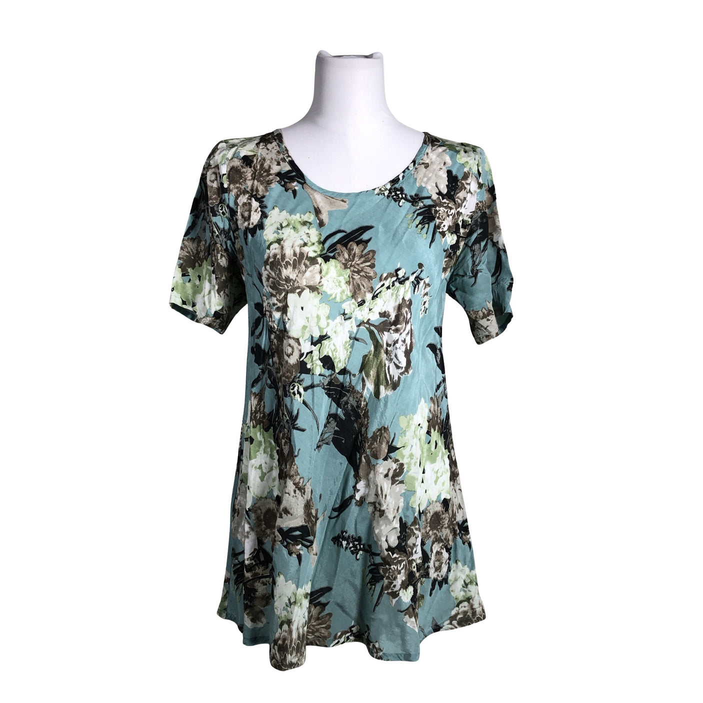 Unisex The Masai - Short-sleeved blouse, size 36 - Green (1)