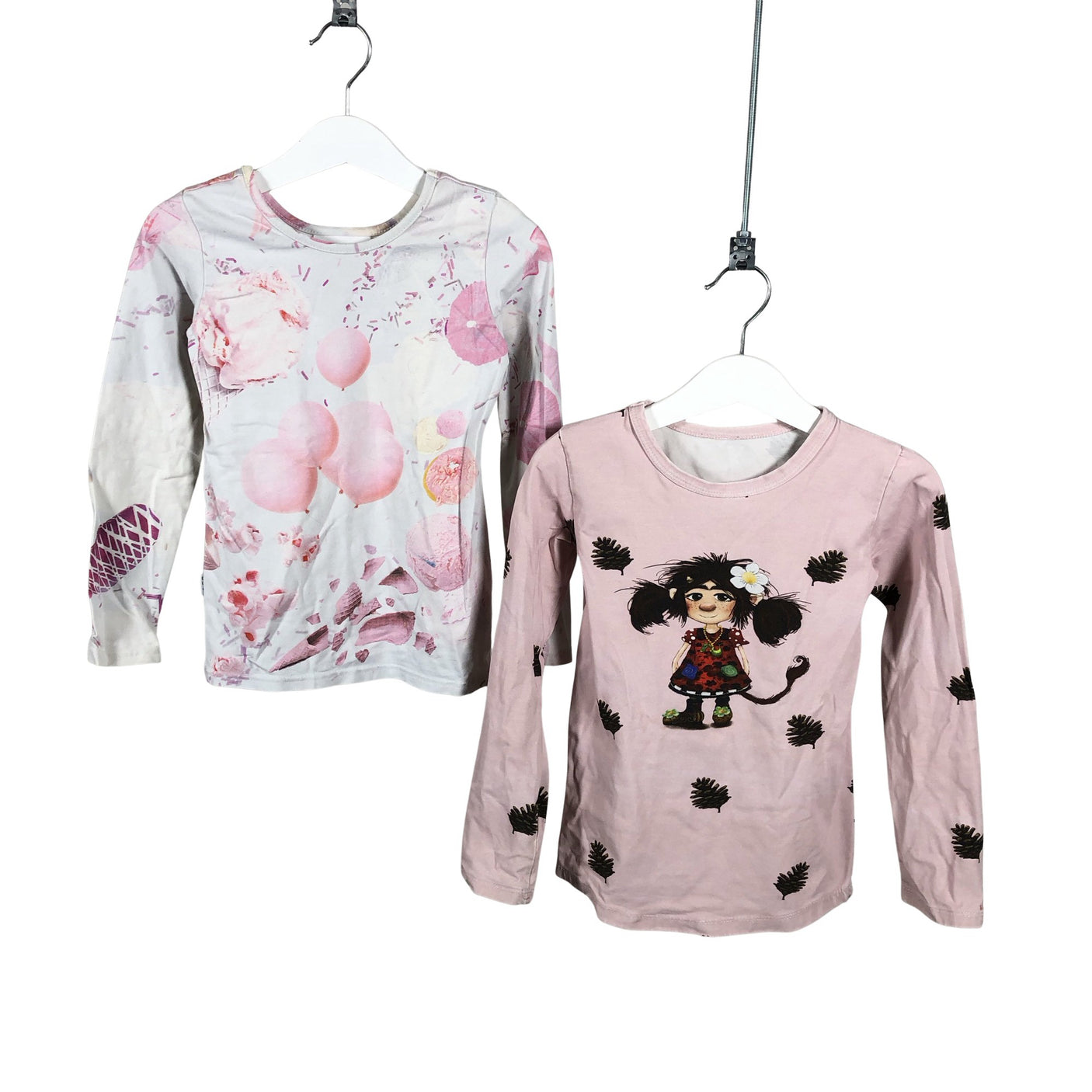 Unisex Gugguu - Tricot shirt, size 104 - 110 - Light pink (1)