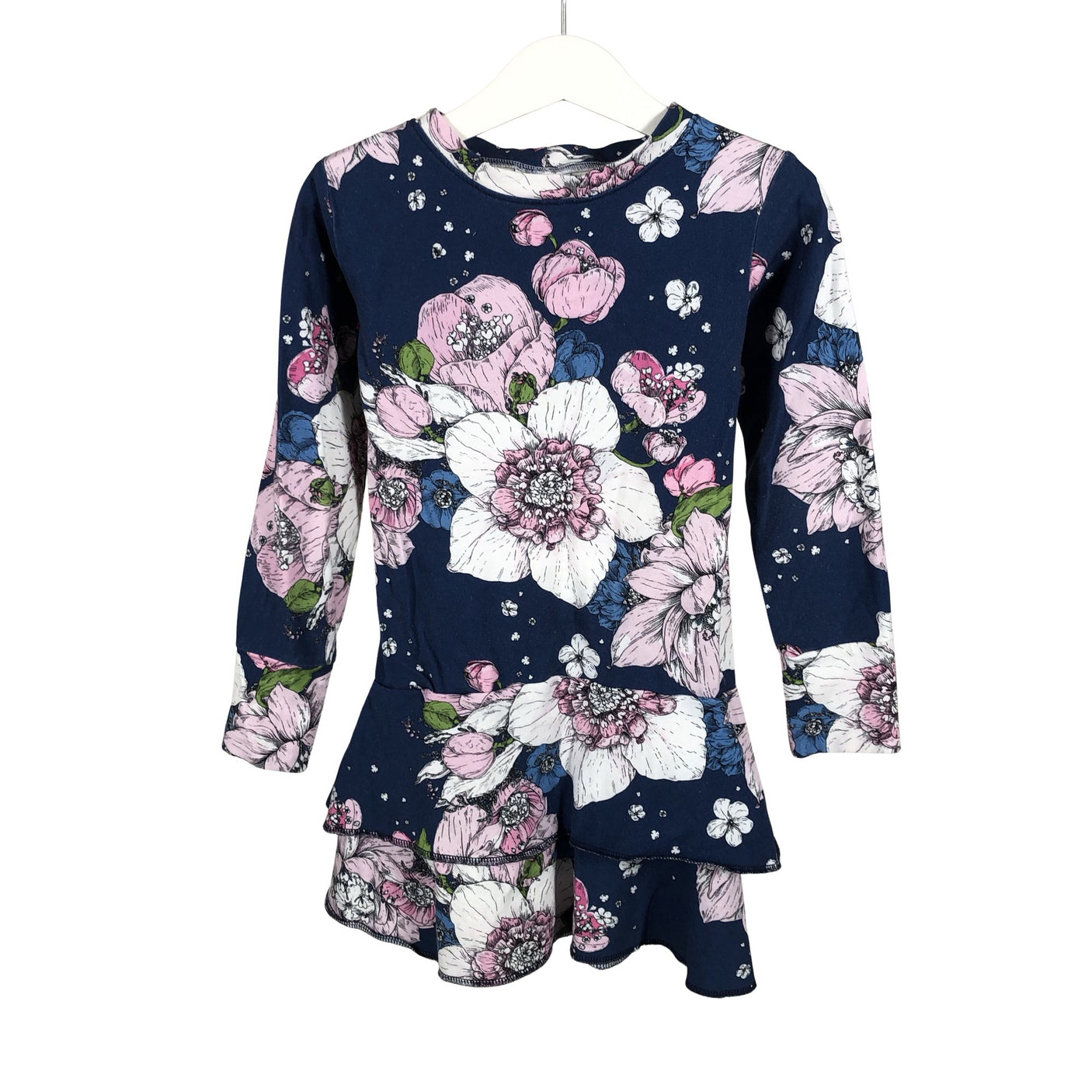 Unisex Coconut - Tricot dress, size 104 - 110 - Blue (1)