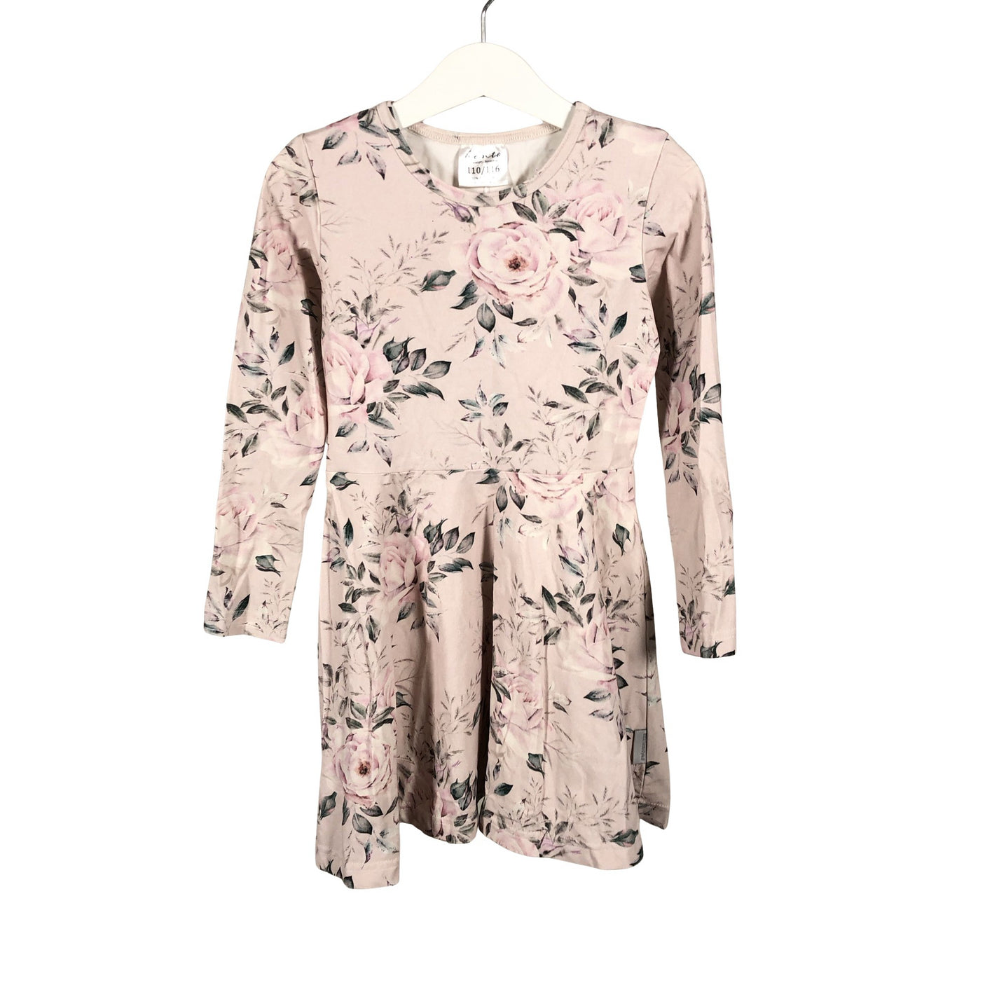 Unisex Hento Style - Tricot dress, size 110 - 116 - Light pink (1)