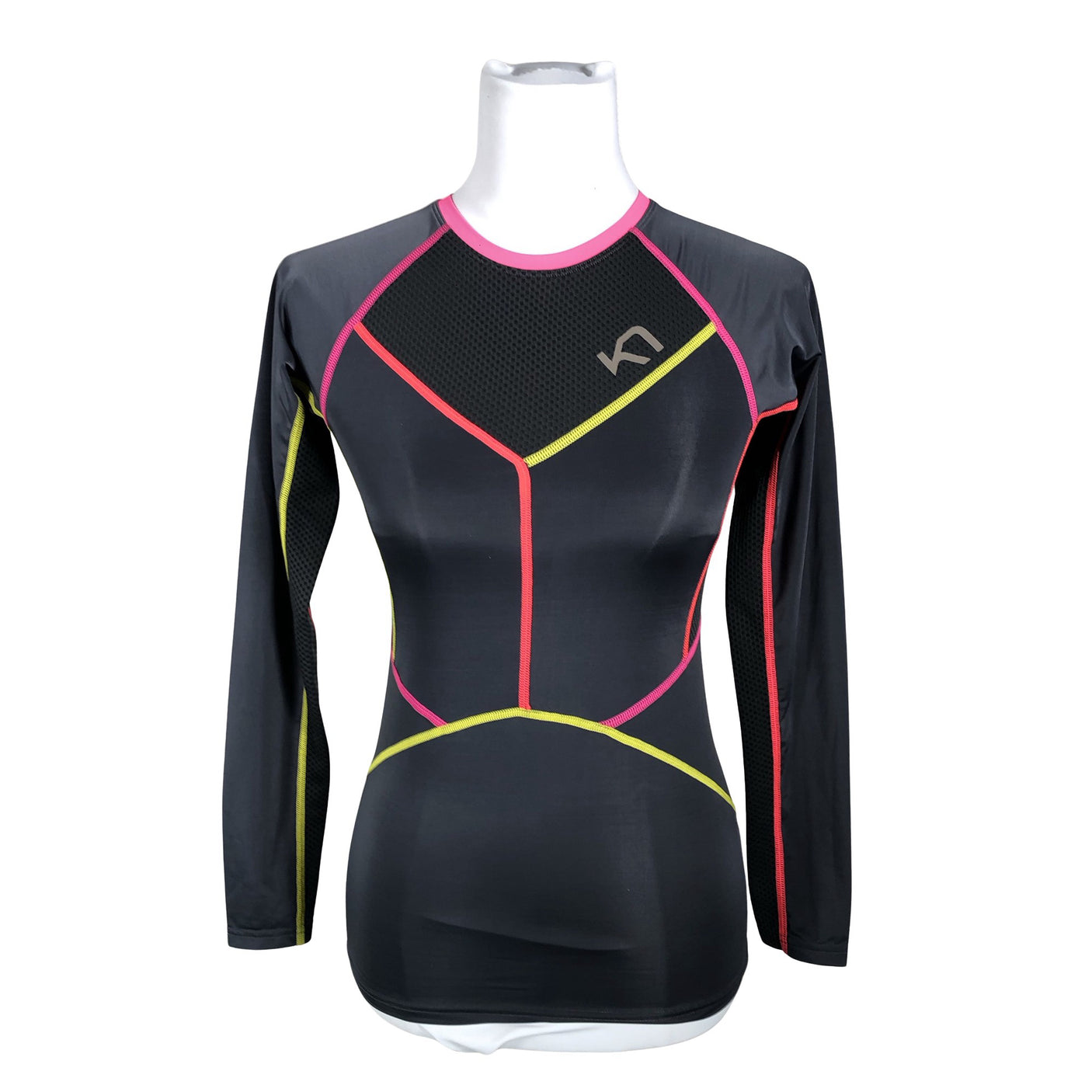 Unisex Kari Traa - Sports shirt, long sleeve, size 34 - Gray (1)