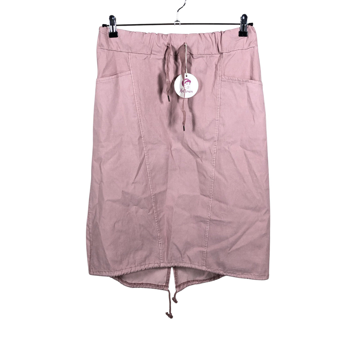 Unisex Kotirouva - Fabric skirt, size 42 - Light pink (1)