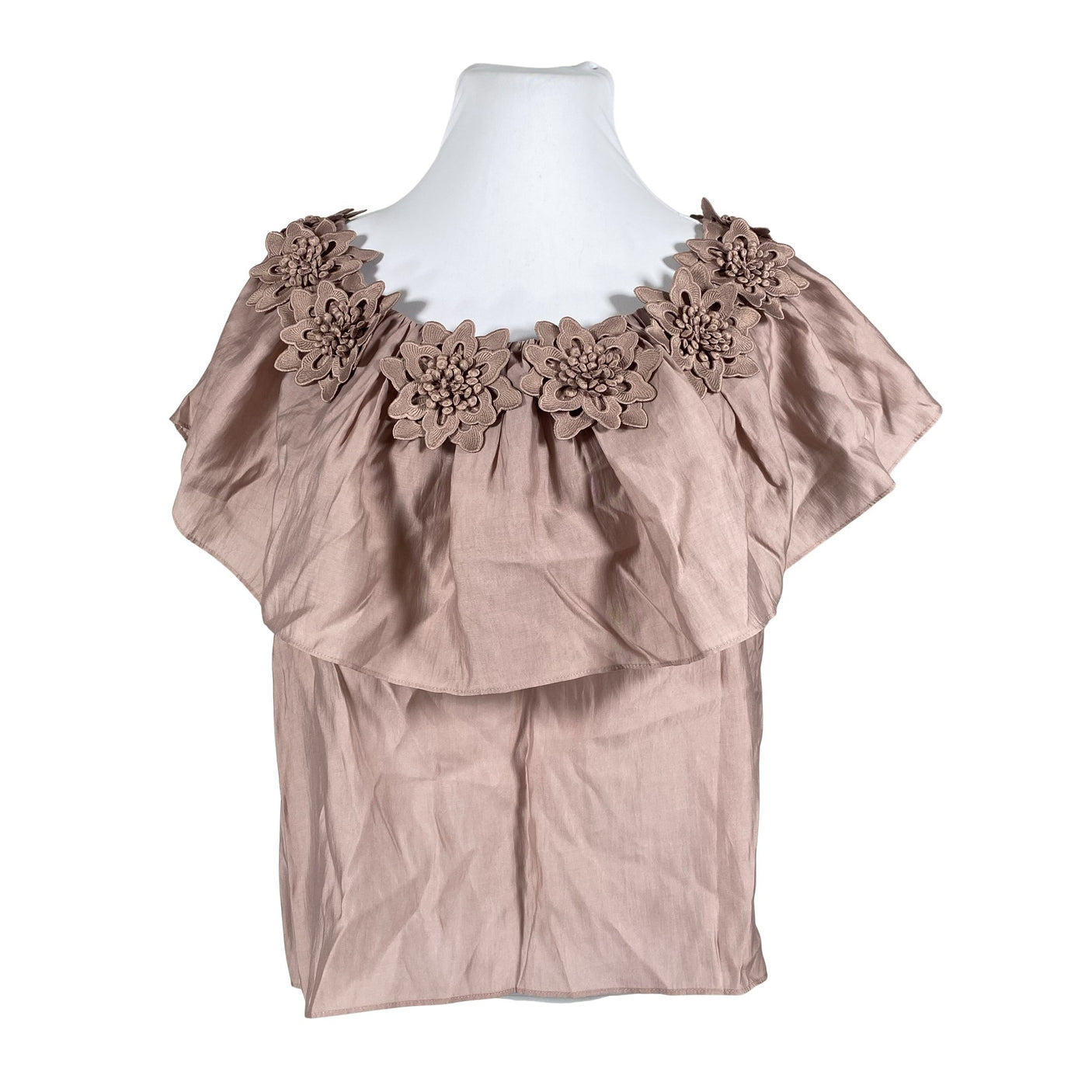 Unisex Copenhagen Muse - Short-sleeved blouse, size 42 - Brown (1)