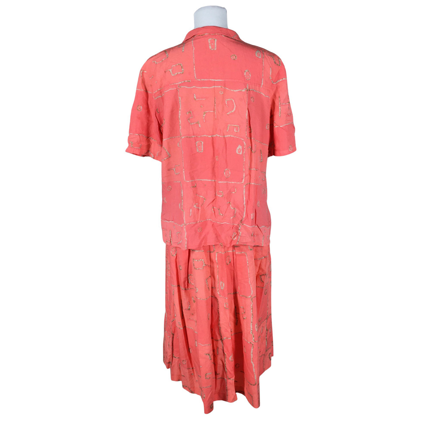 Unisex Marimekko - Short-sleeved blouse, size 38 - Light pink (2)