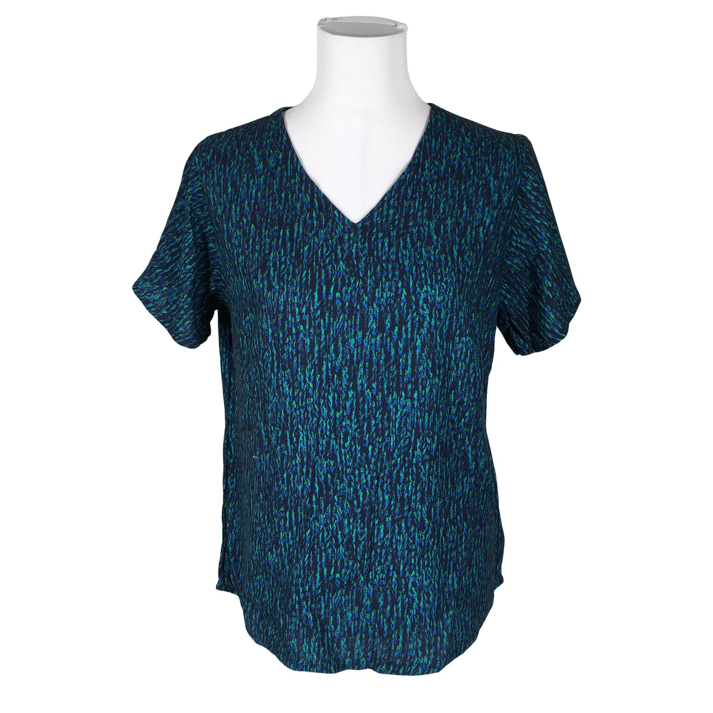 Unisex NOSH - Short-sleeved blouse, size 36 - Blue (1)