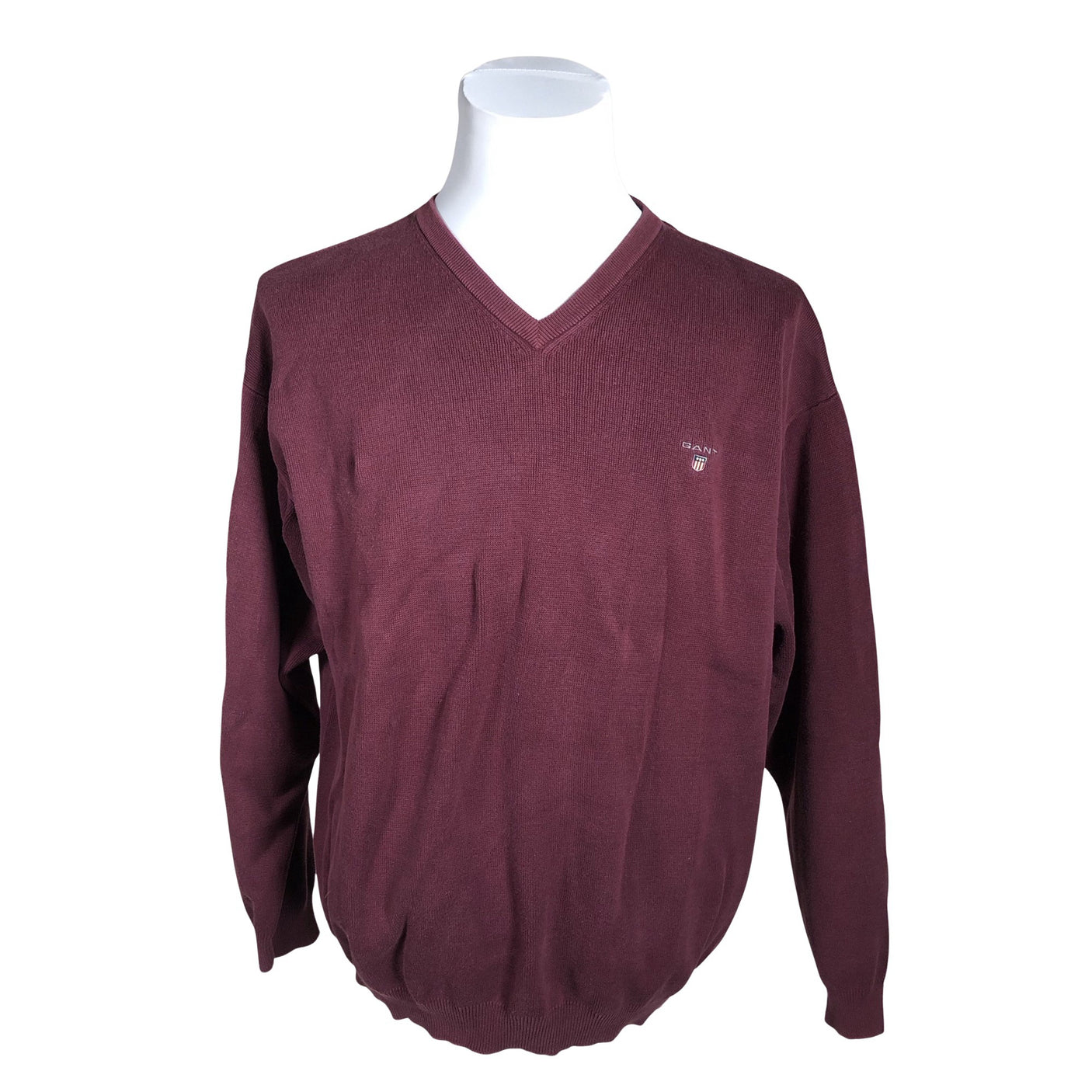 Unisex Gant - Sweater, size XXL - Wine red (1)