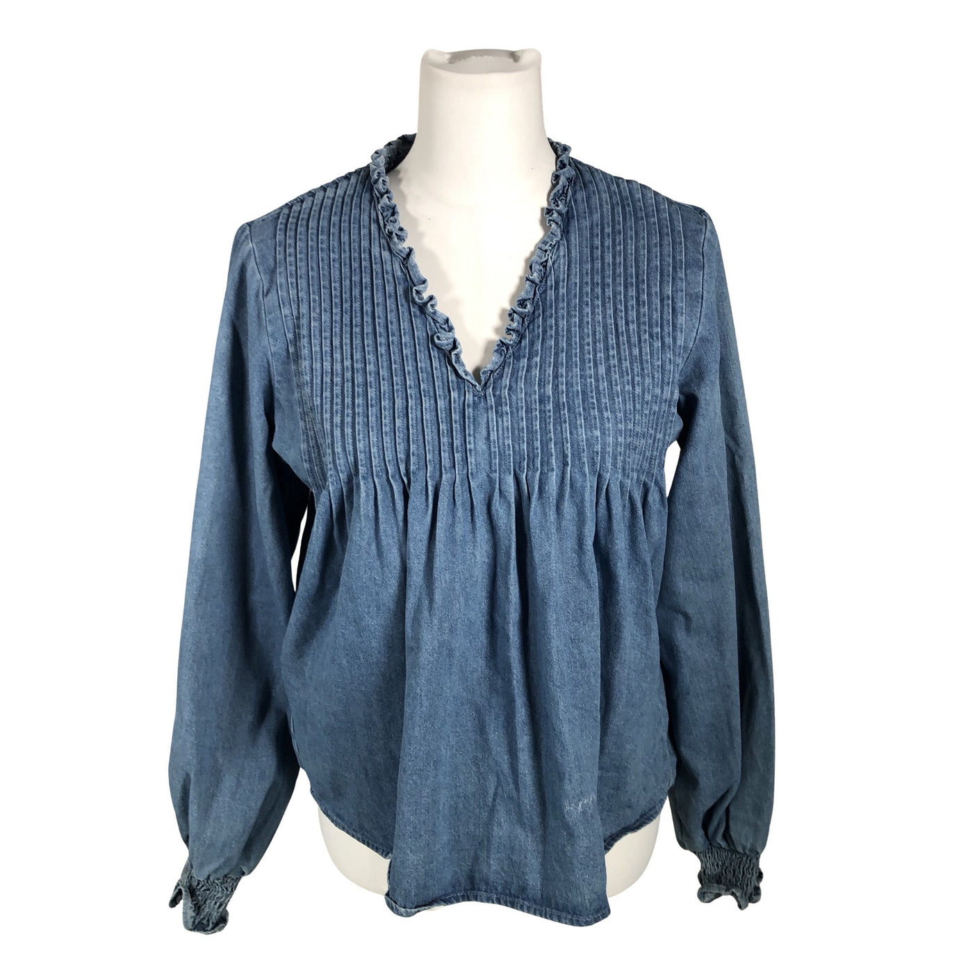 Unisex Neo Noir - Denim shirt, size 36 - Blue (1)