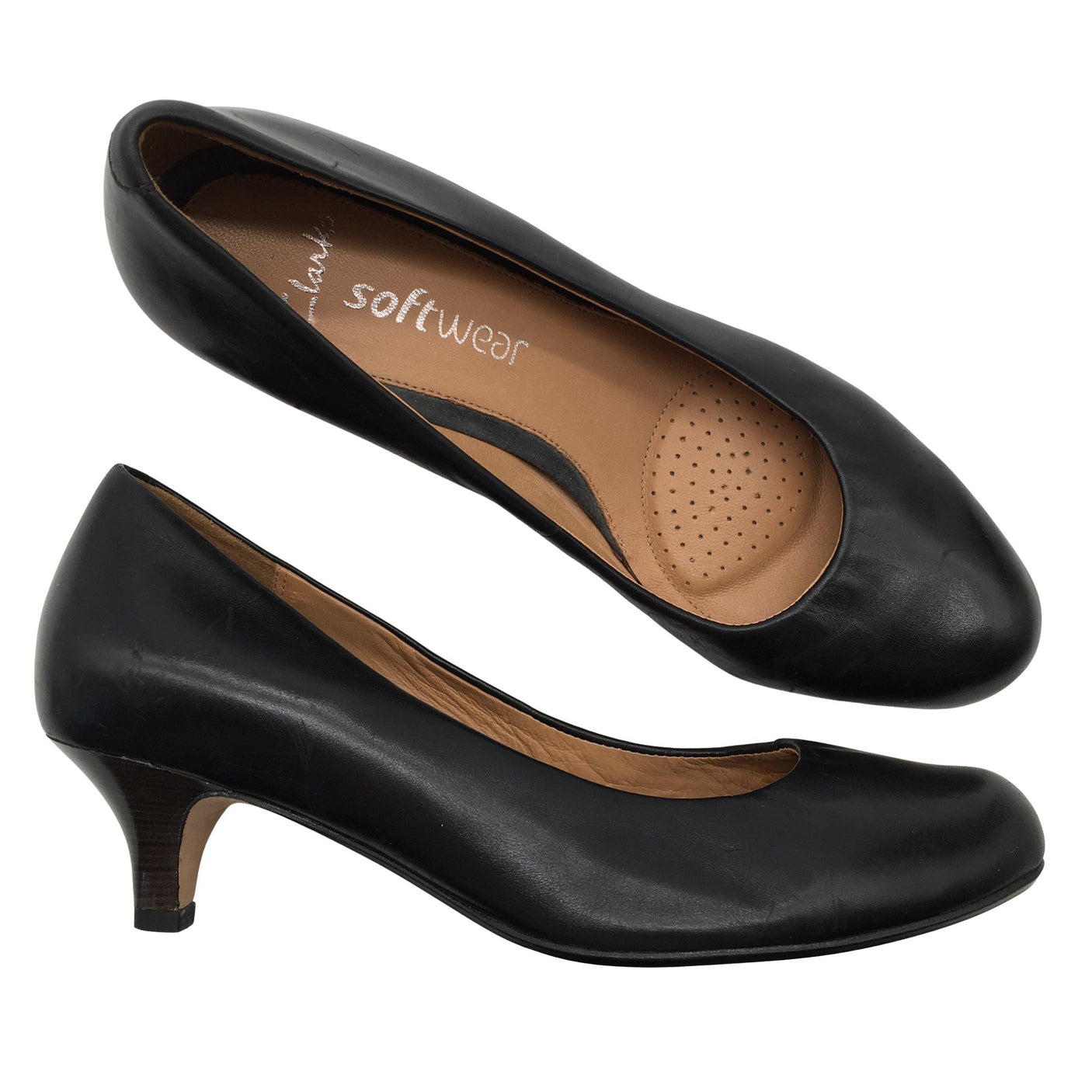 Unisex Clarks - High heels, size 38 - Black (1)