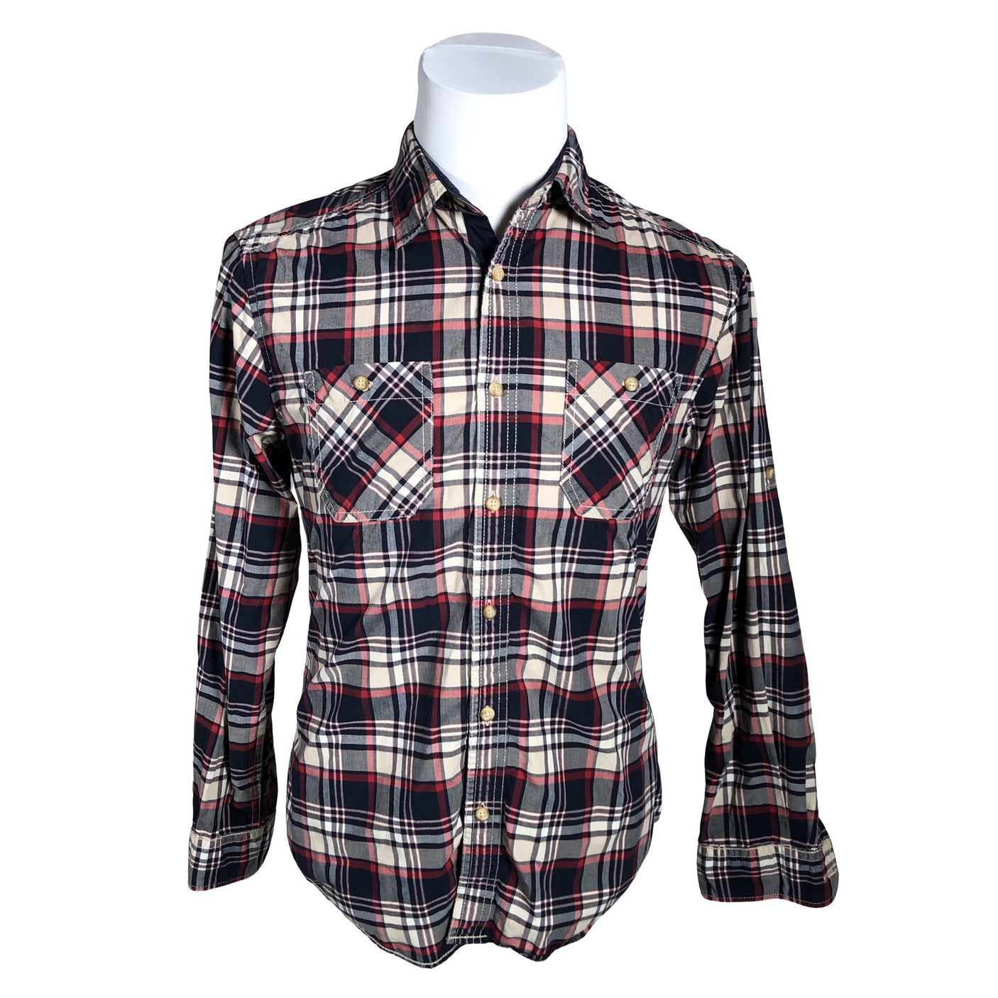 Unisex Esprit - Collared shirt, size S - Blue (1)