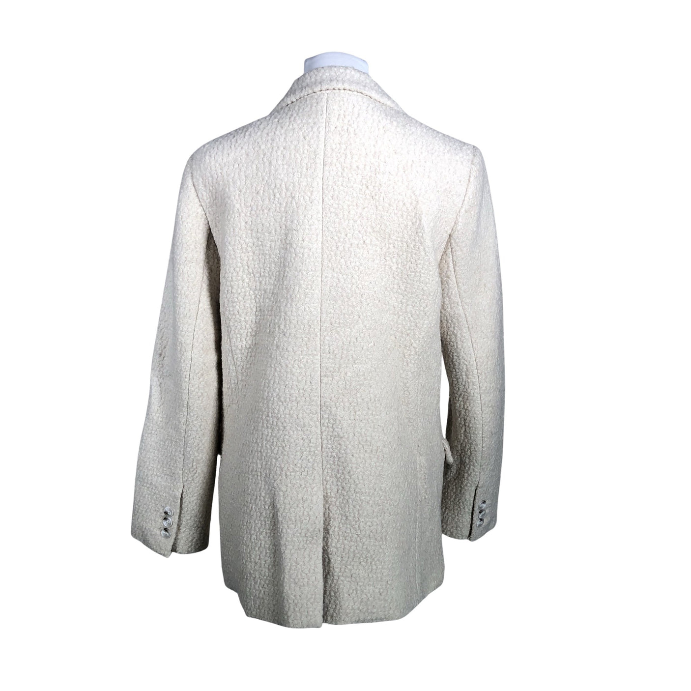 Unisex Lindex - Wool coat, size 38 - Beige (2)