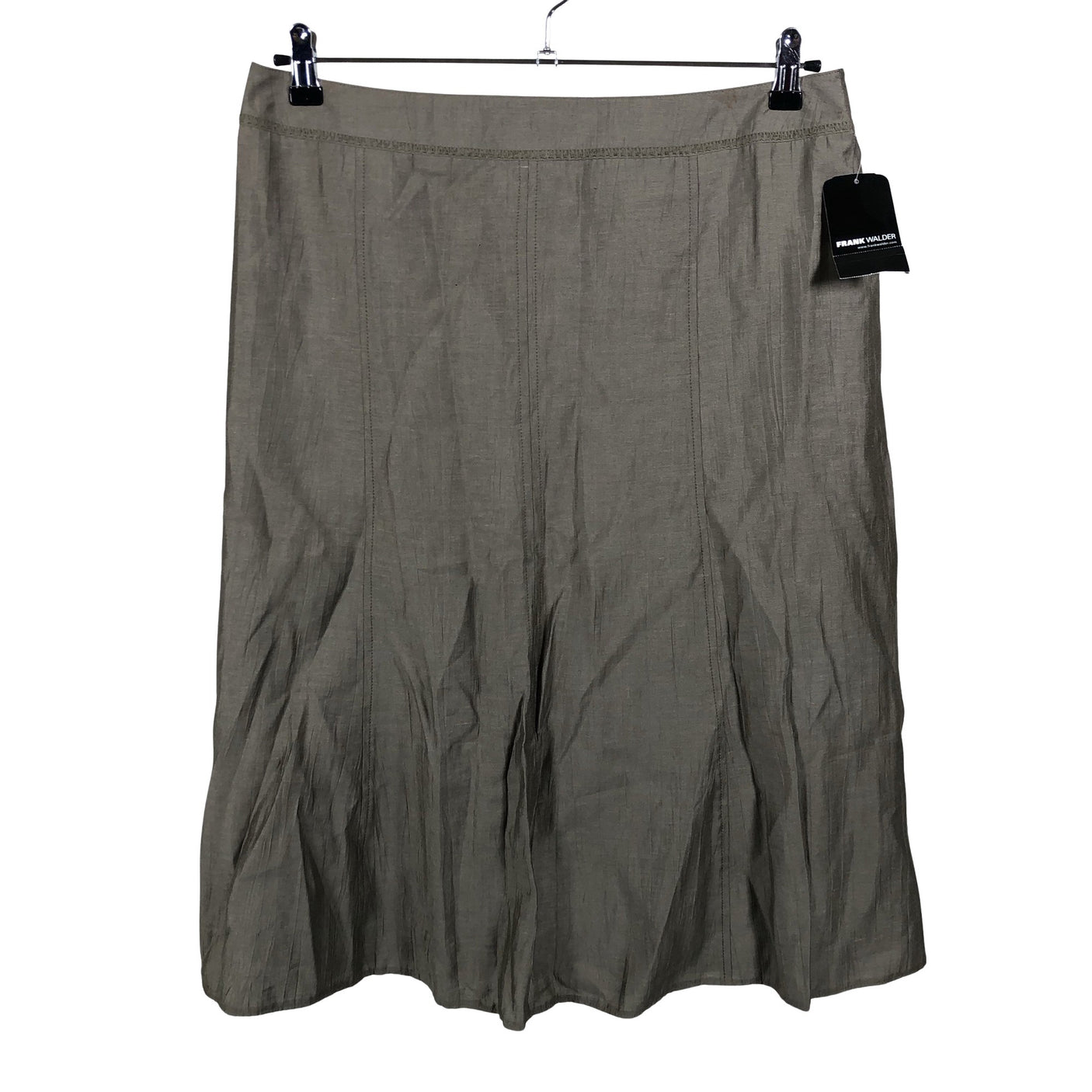 Unisex Frank Walder - Fabric skirt, size 42 - Brown (1)