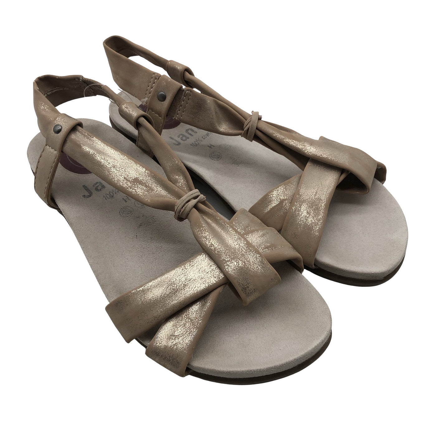 Unisex Jana - Sandals, size 38 - Beige (2)