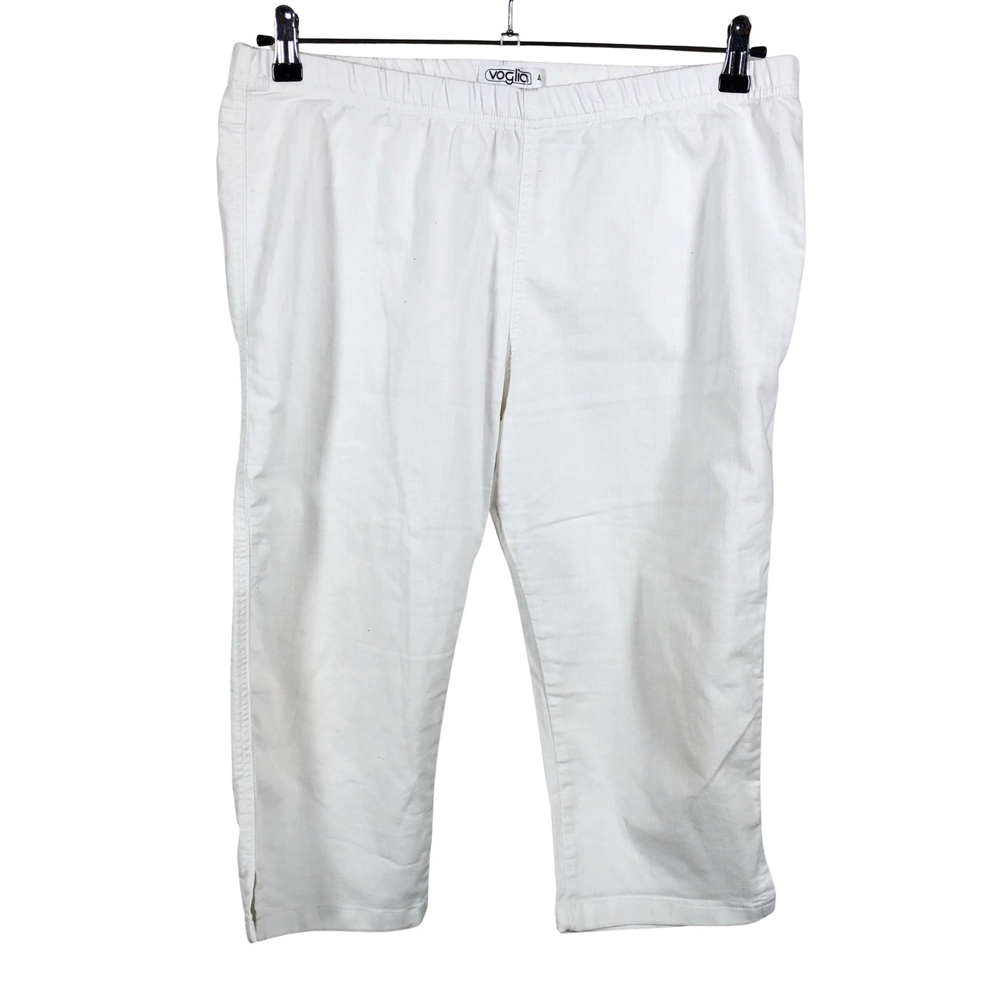 Unisex Voglia - Capri pants, size 44 - White (1)