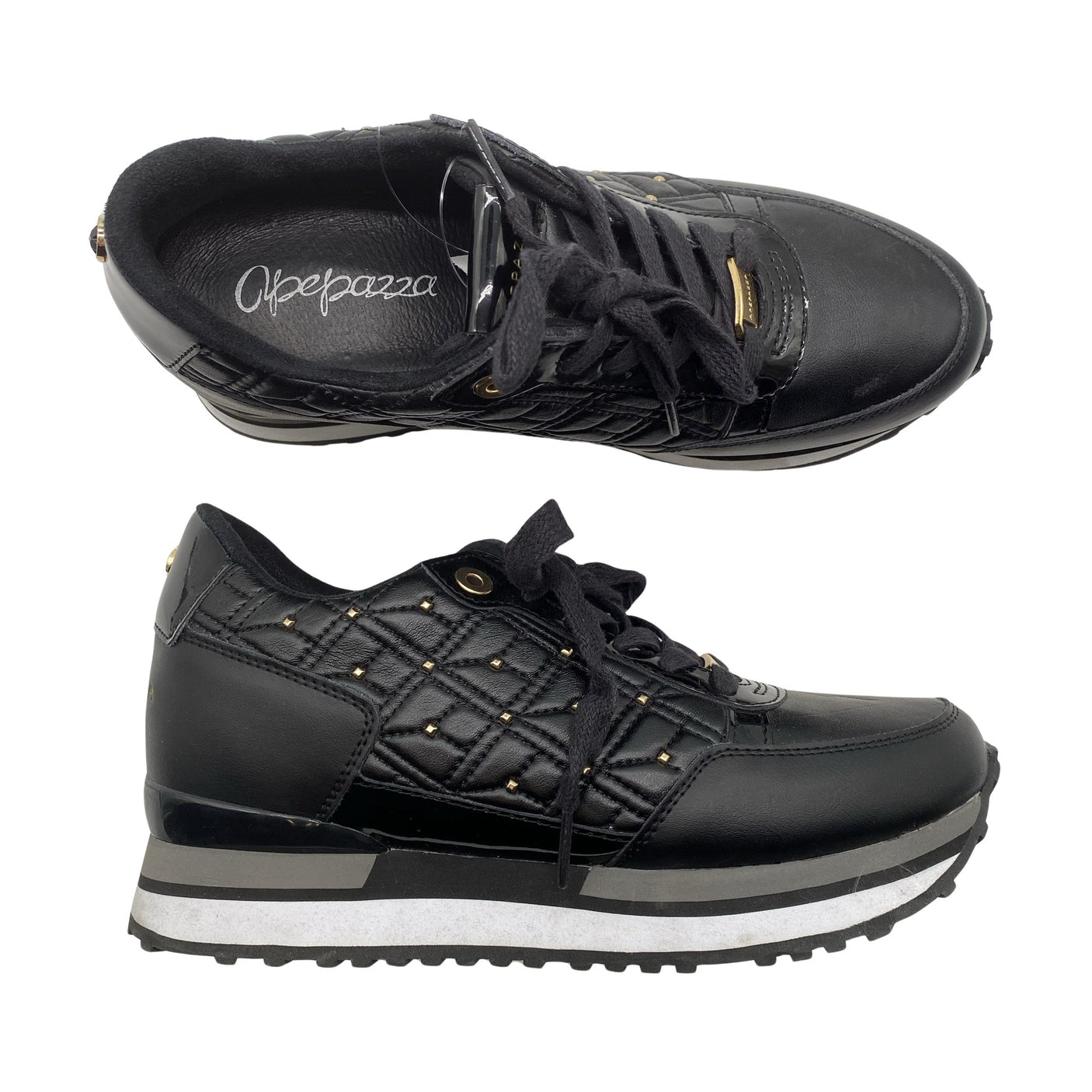 Unisex Apepazza - Sneakers, size 38 - Black (1)
