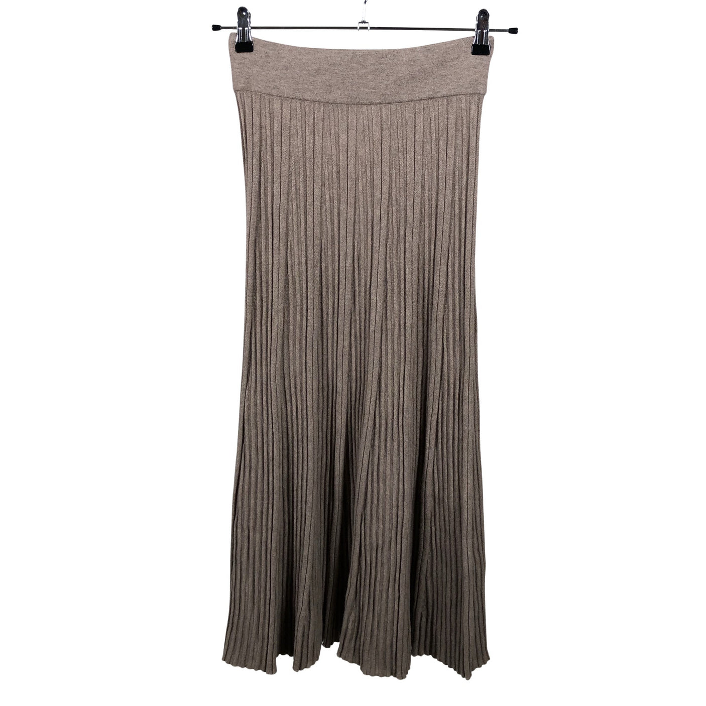 Unisex Piironki - Knit skirt, size 36 - Brown (1)