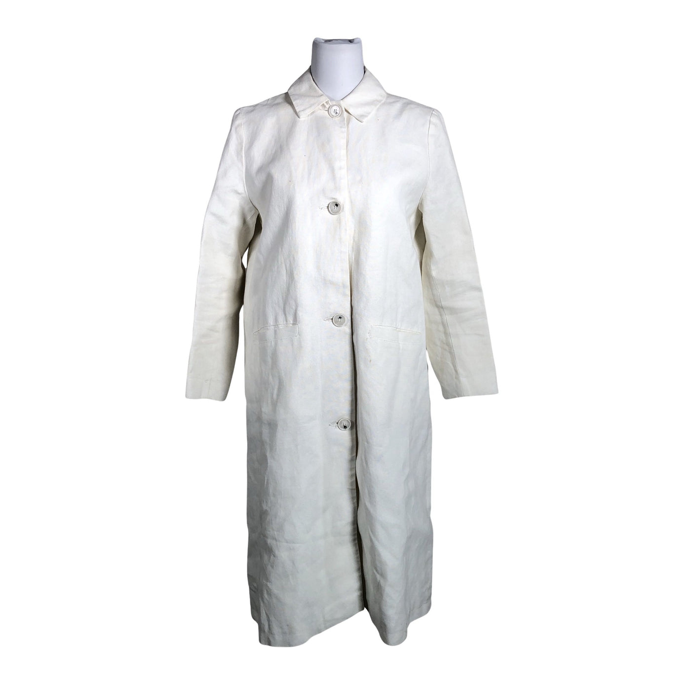 Unisex Samuji - Trench coat, size 38 - White (1)