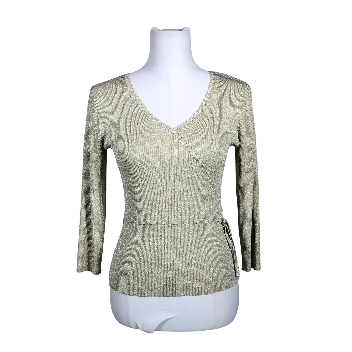 Unisex August Silk - Tricot shirt, size 38 - Green (1)