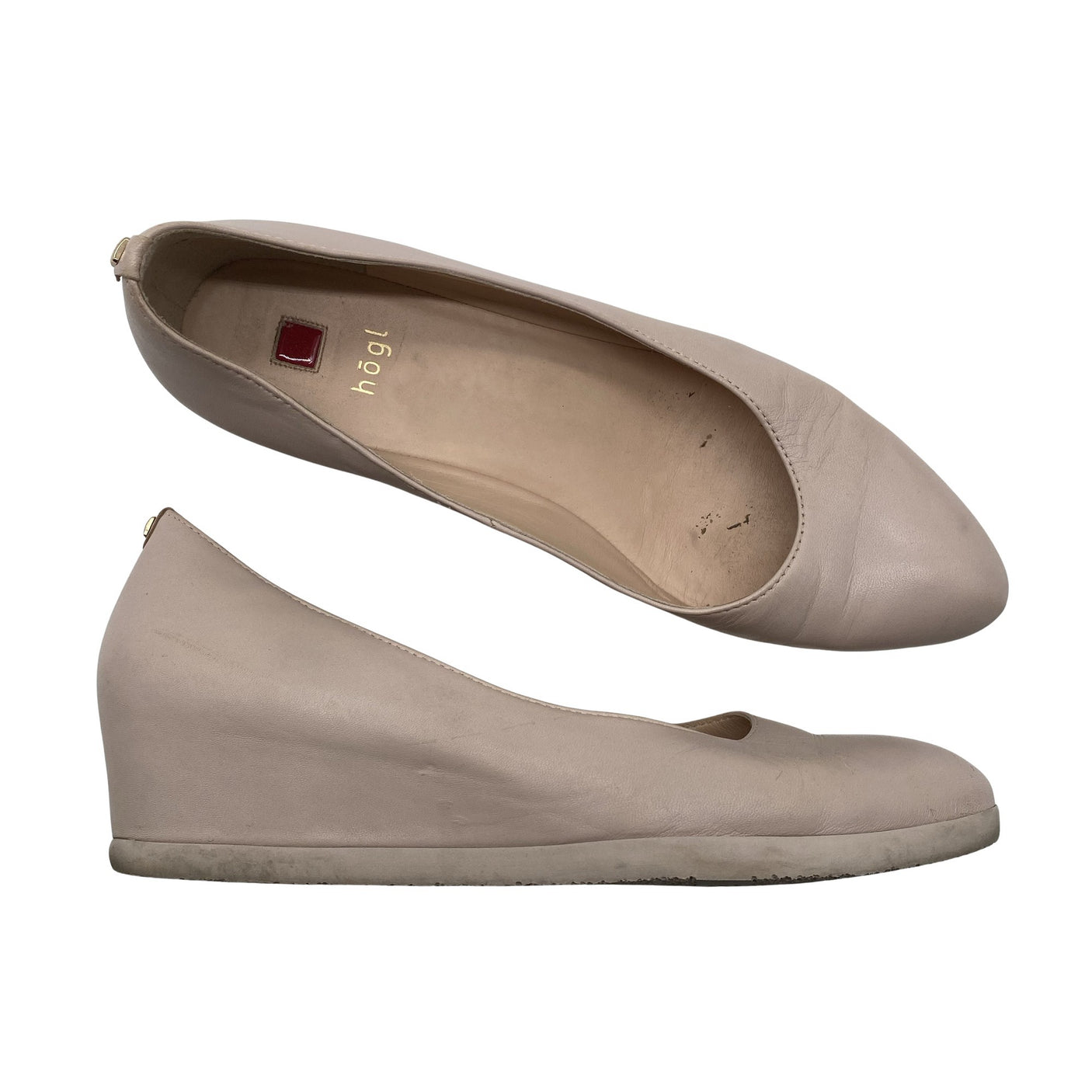 Unisex Högl - Wedge heel shoes, size 36 - Light pink (1)