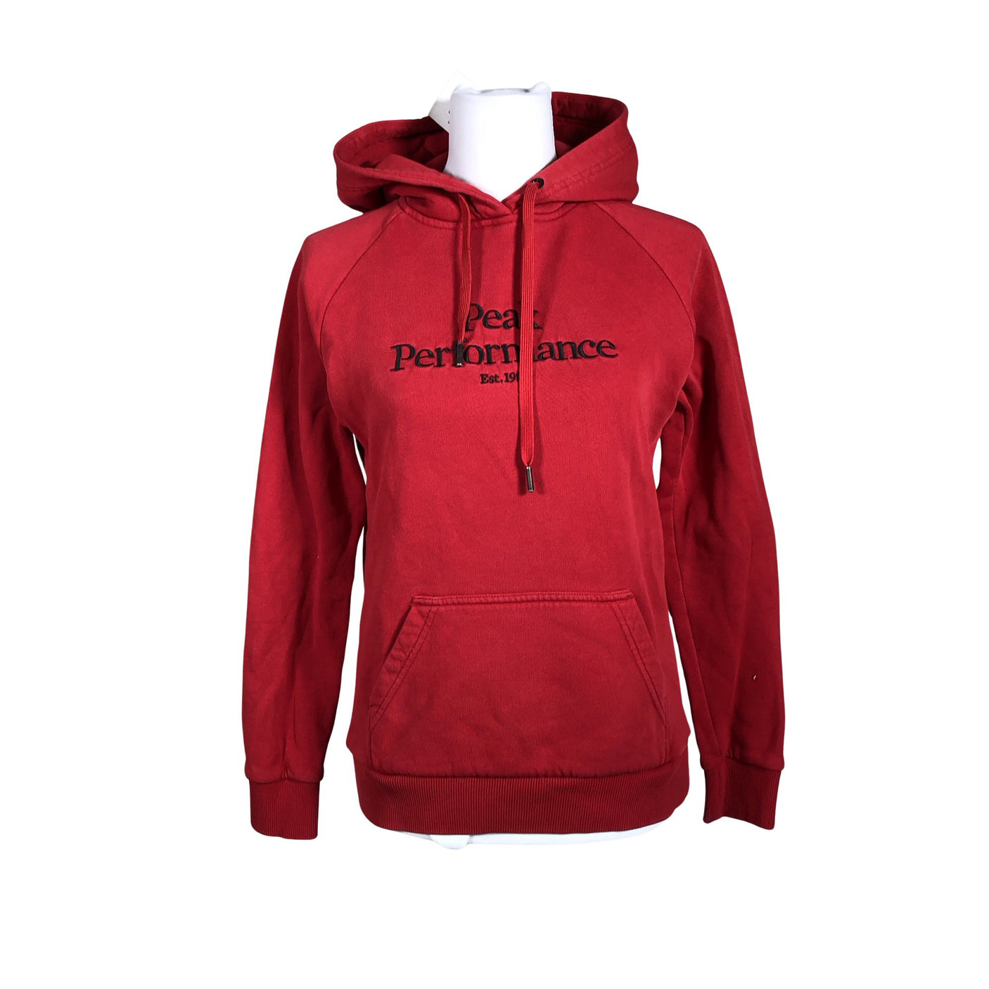 Unisex Peak Performance - Hoodie, size 36 - Red (1)