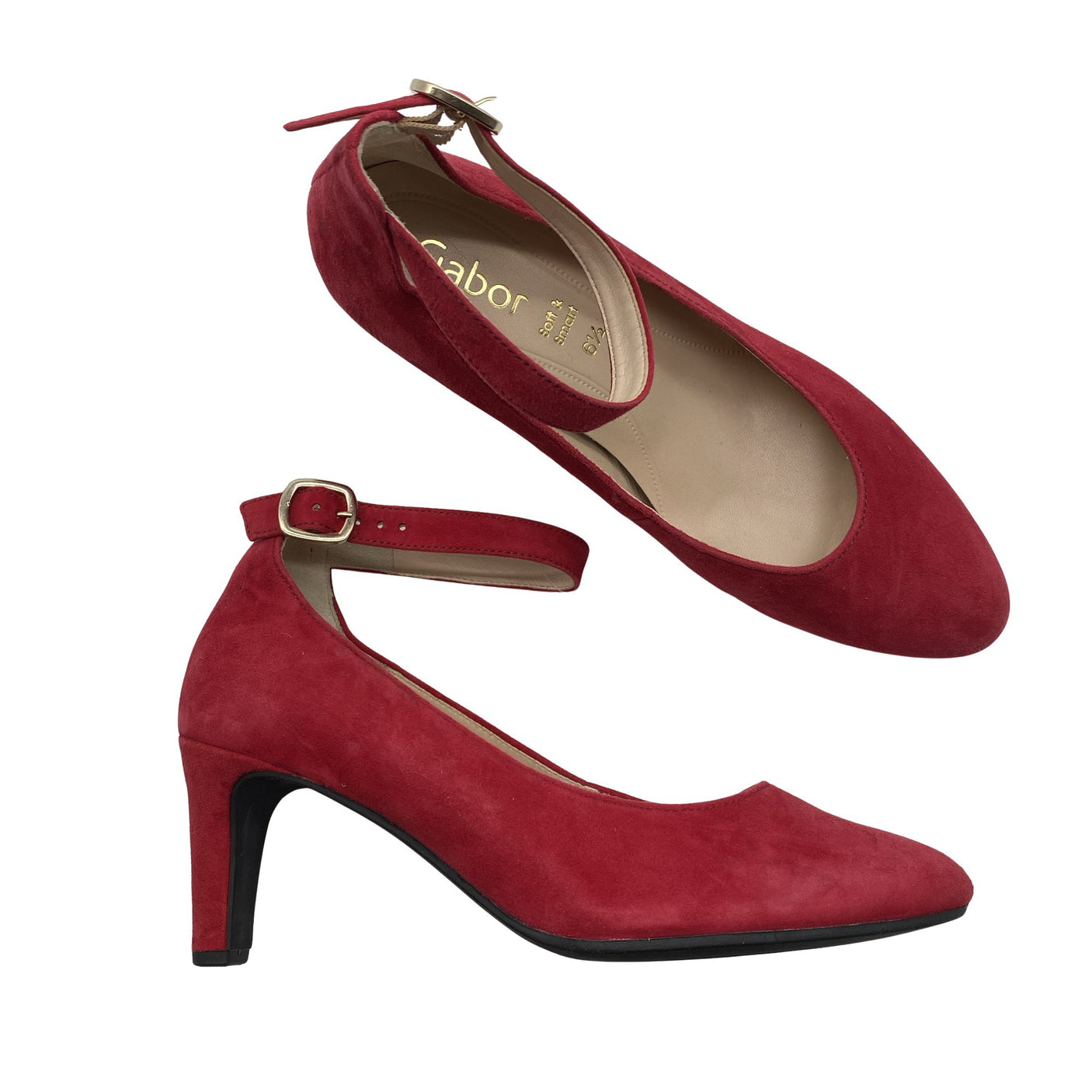 Unisex Gabor - High heels, size 39 - Red (1)