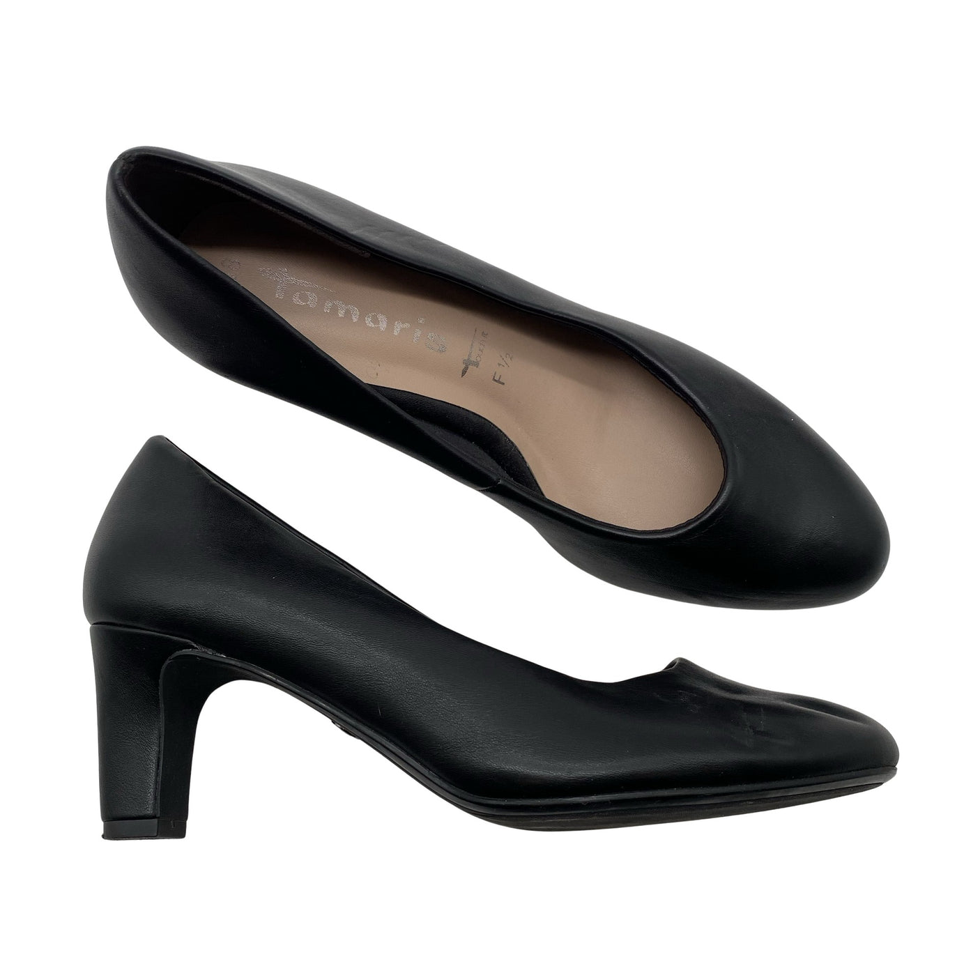 Unisex Tamaris - High heels, size 38 - Black (1)