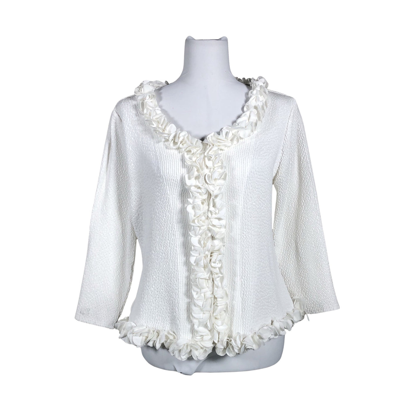 Unisex Kriss - Blouse, size 38 - White (1)