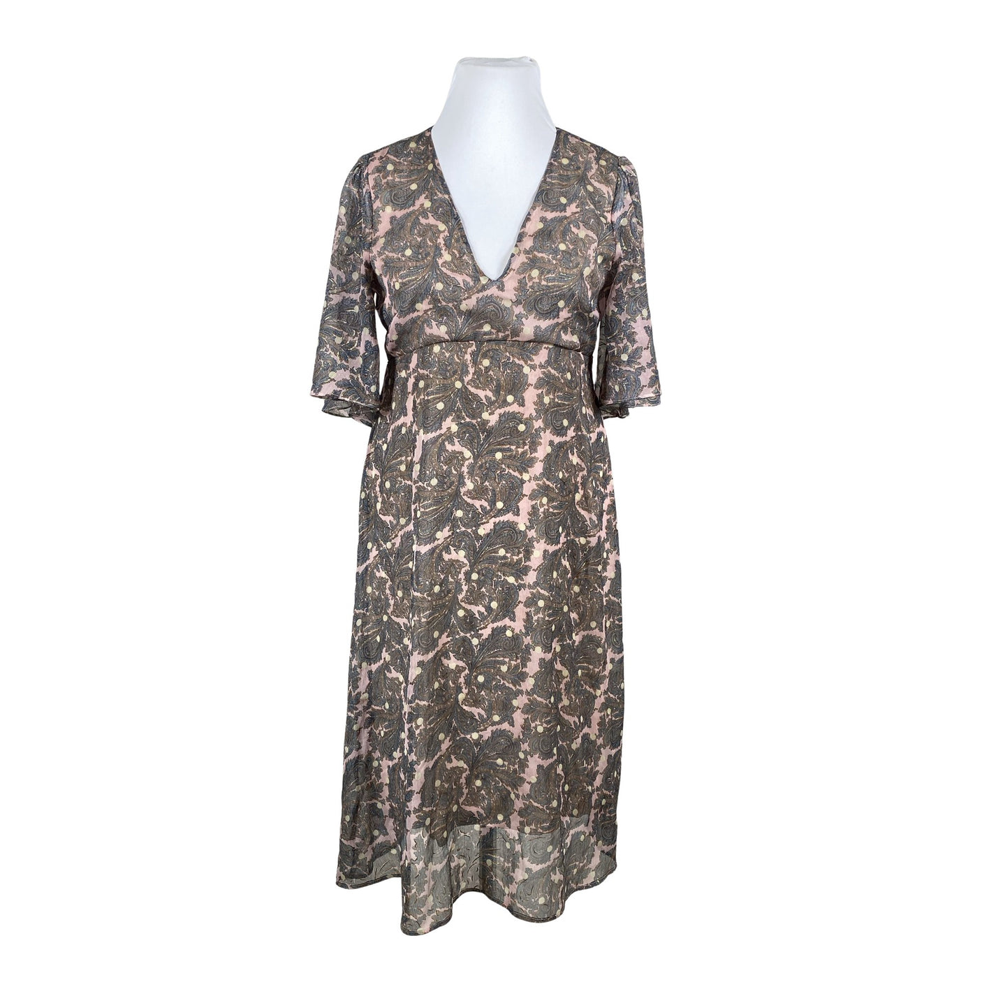 Unisex Traffic People - Schiffon dress, size 42 - Light pink (1)