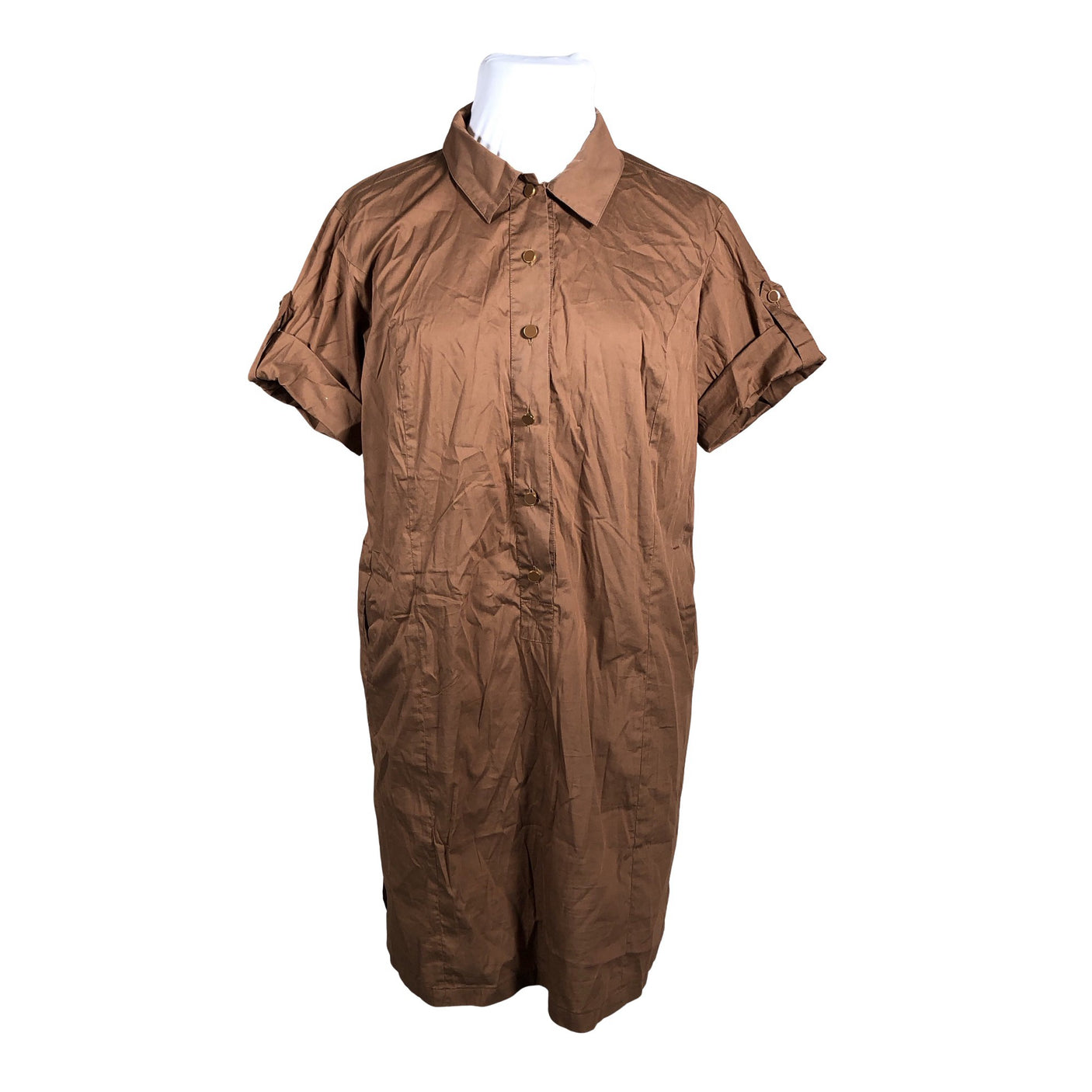 Unisex Persona by Marina Rinaldi - Dress, size 42 - Brown (1)