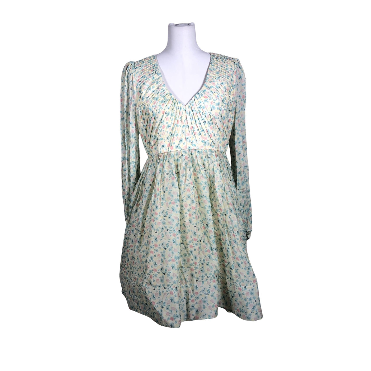 Unisex By Malina - Schiffon dress, size 40 - Green (1)