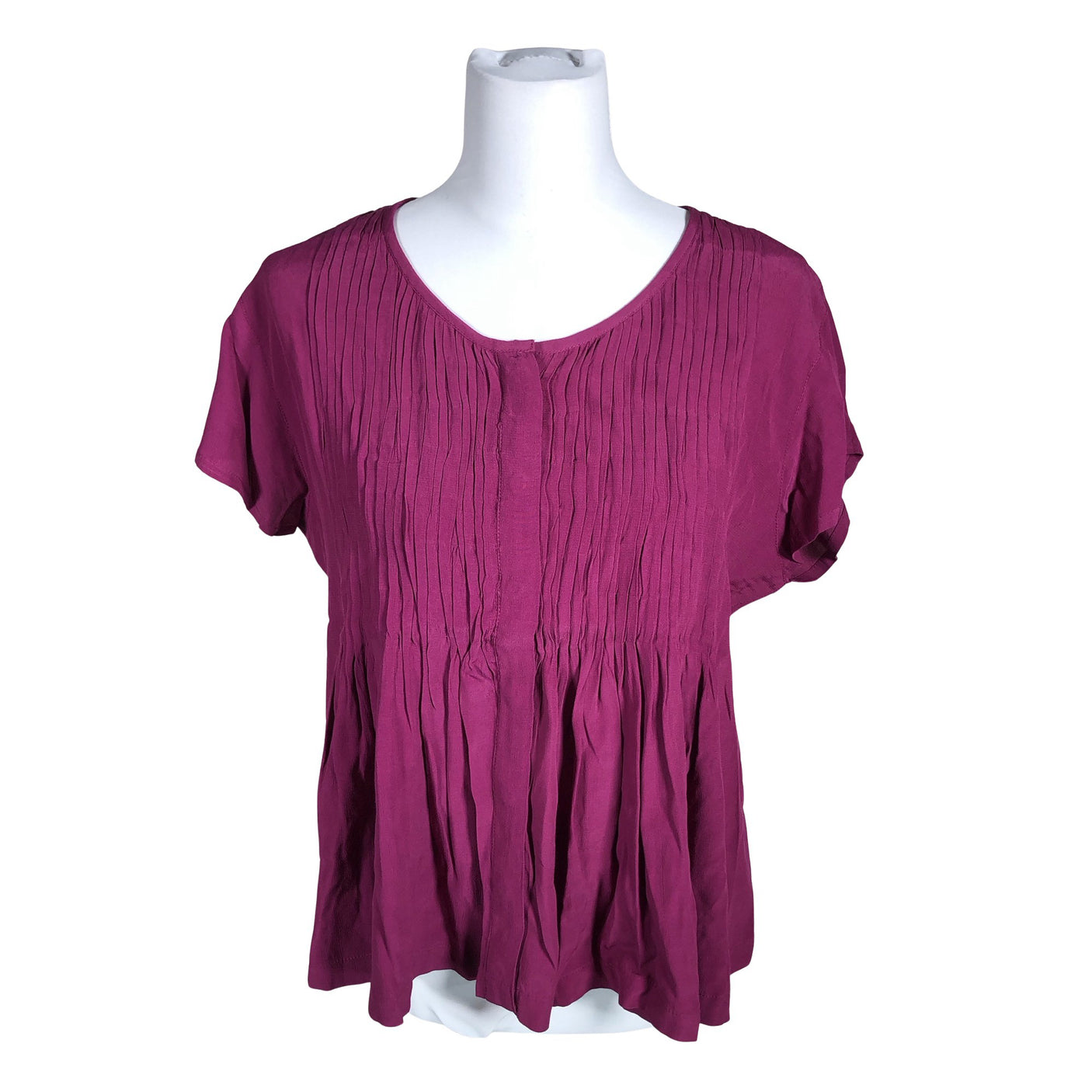Unisex The Masai - Short-sleeved blouse, size 40 - Violet (1)