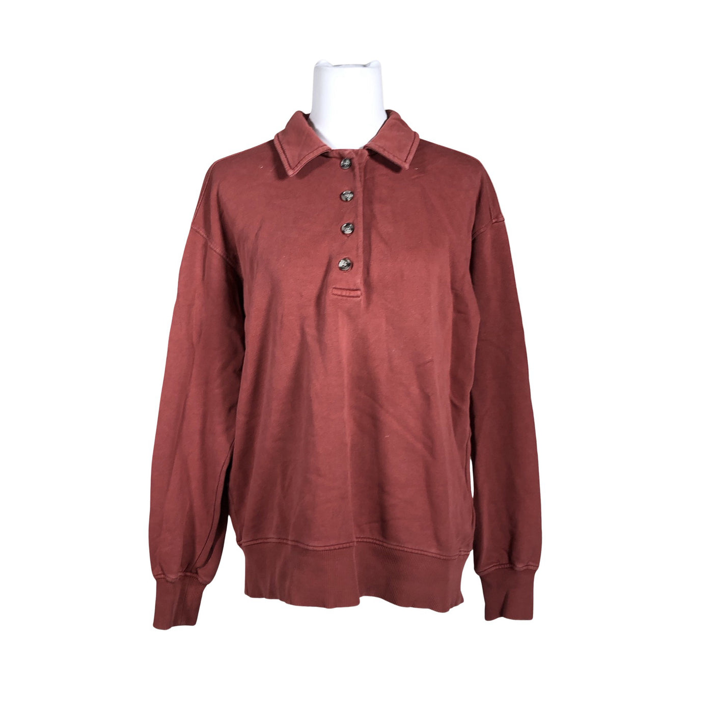 Unisex Arket - Sweatshirt, size 36 - Wine red (1)