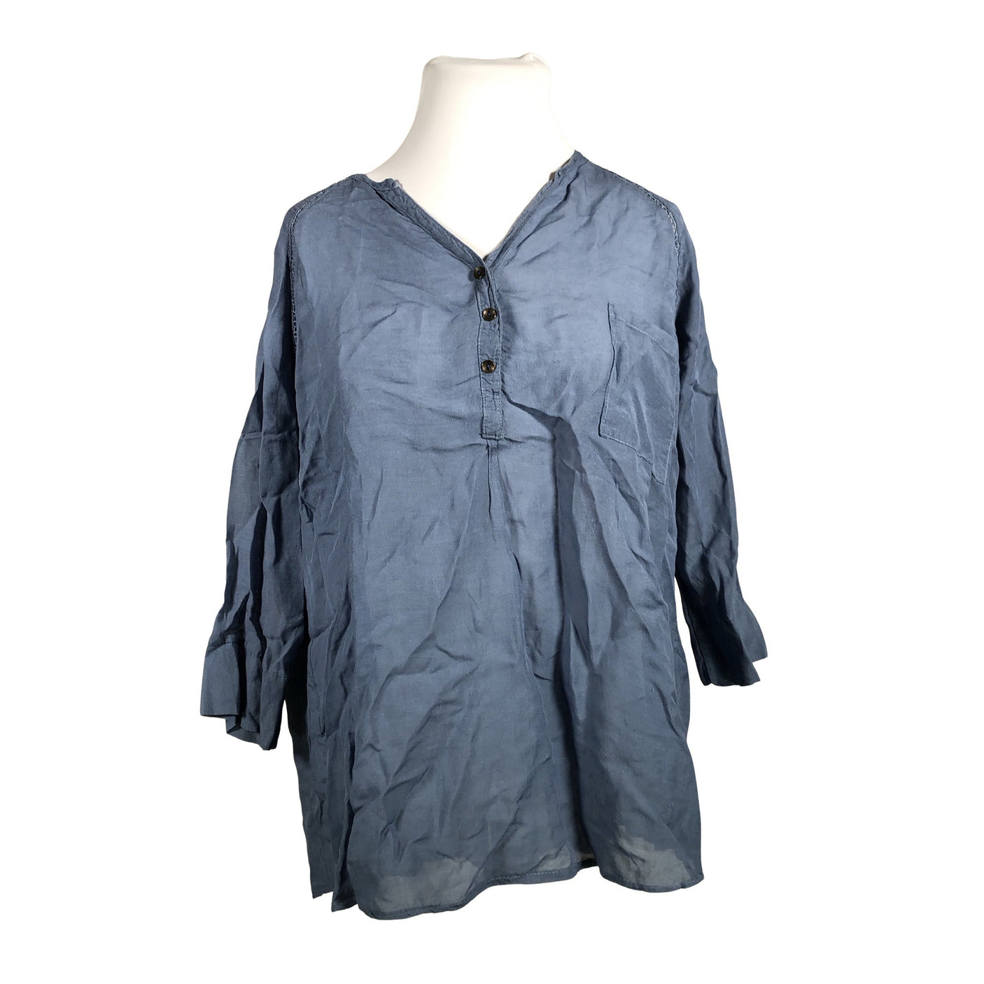 Unisex Bohemiana - Blouse, size 42 - Blue (1)