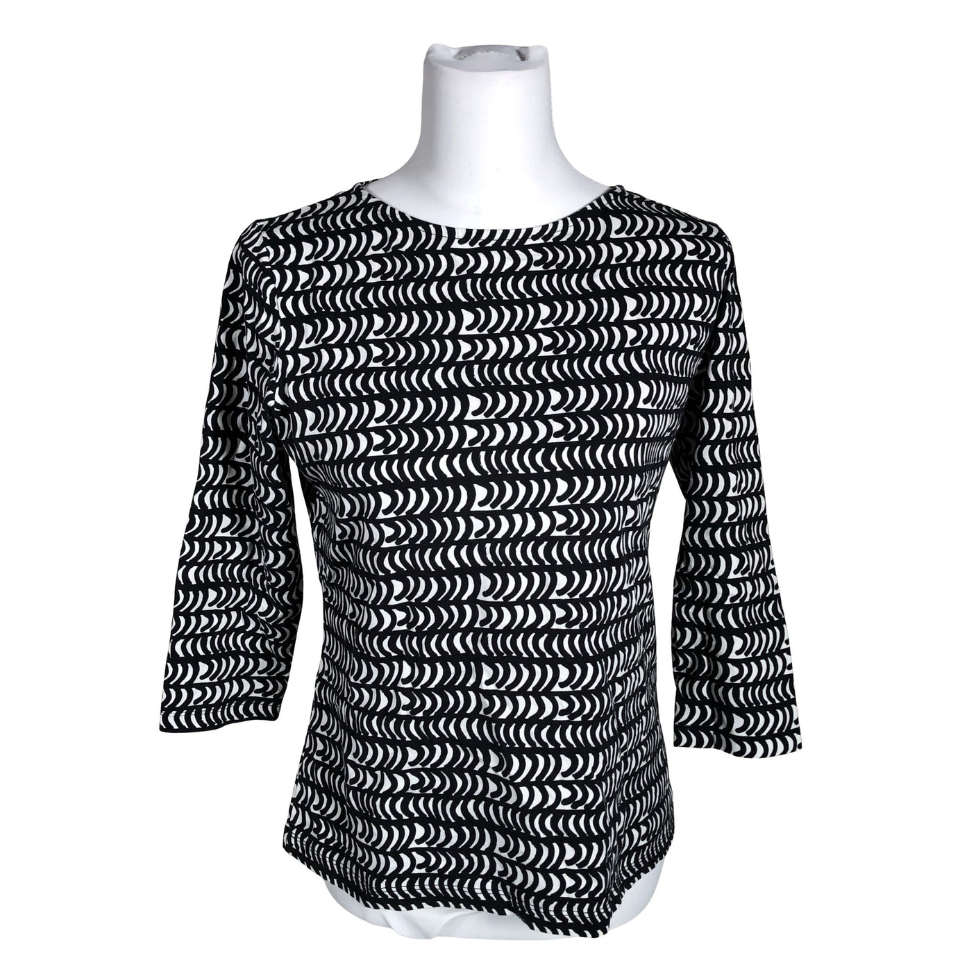 Unisex Marimekko - Tricot shirt, size 38 - Black (1)