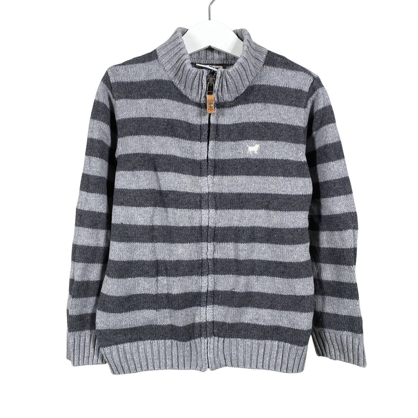 Unisex POMPdeLUX - Cardigan, size 110 - 116 - Gray (1)