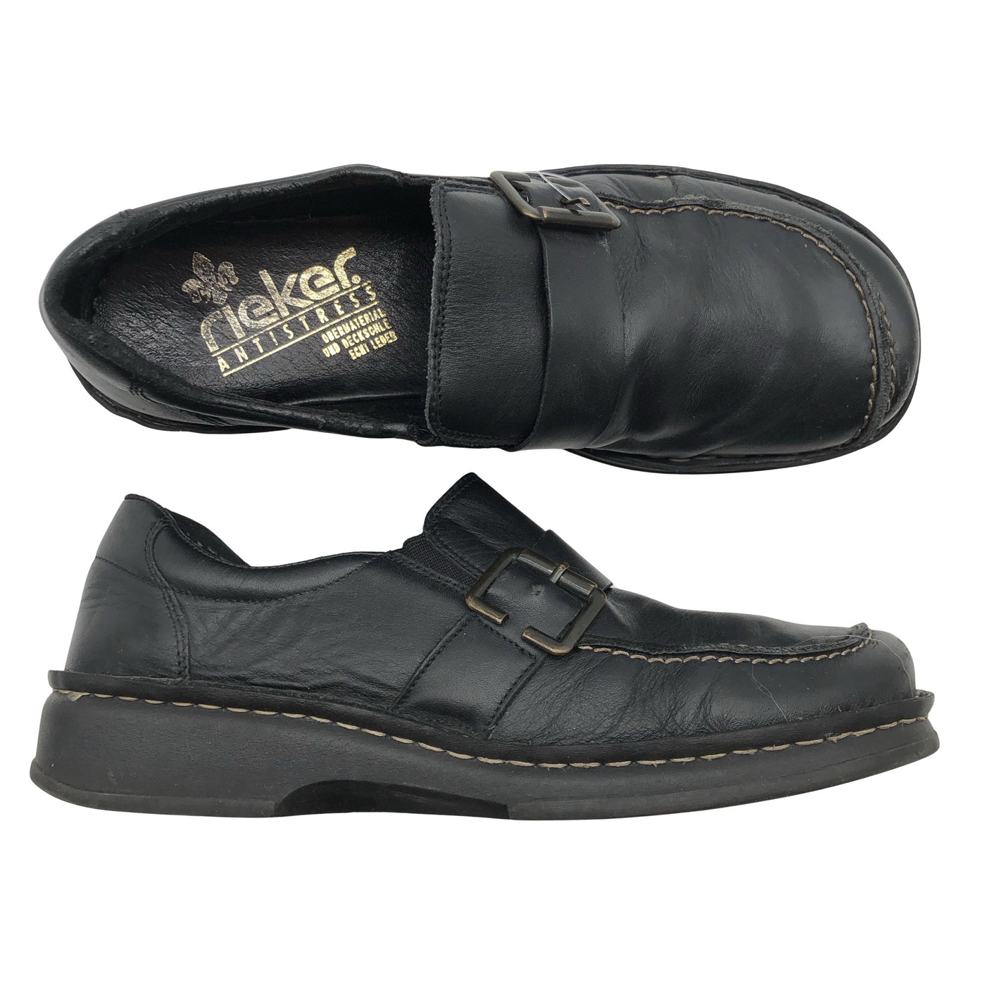 Unisex Rieker - Walking shoes, size 38 - Black (1)