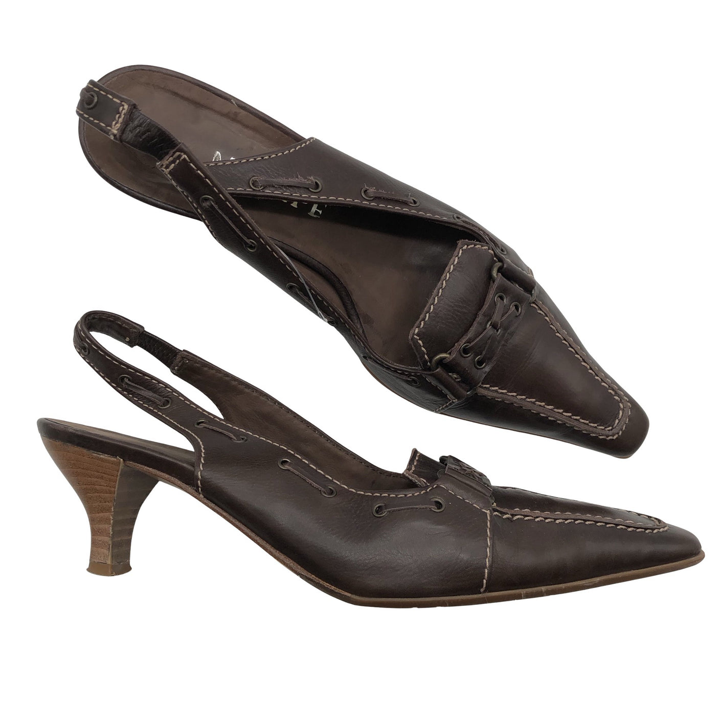 Unisex Maripé - High heels, size 36 - Brown (1)