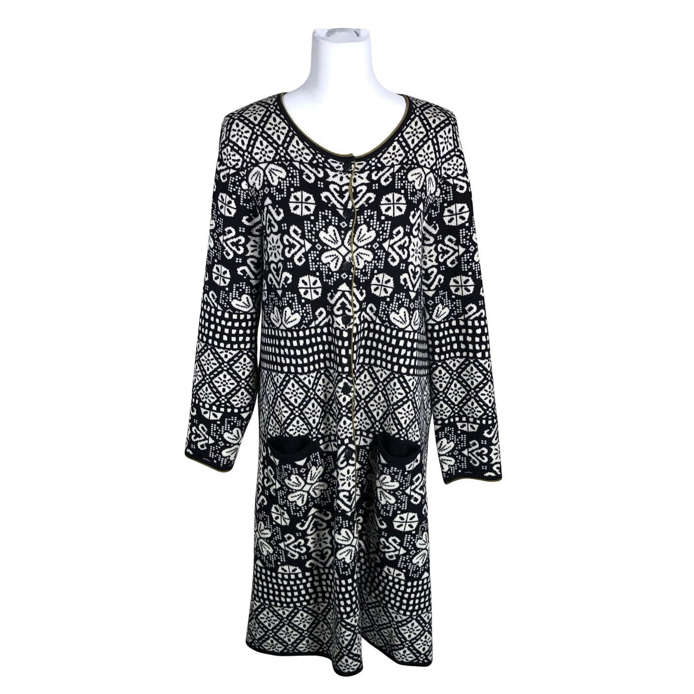 Unisex Gudrun Sjöden - Cardigan, size 38 - White (1)