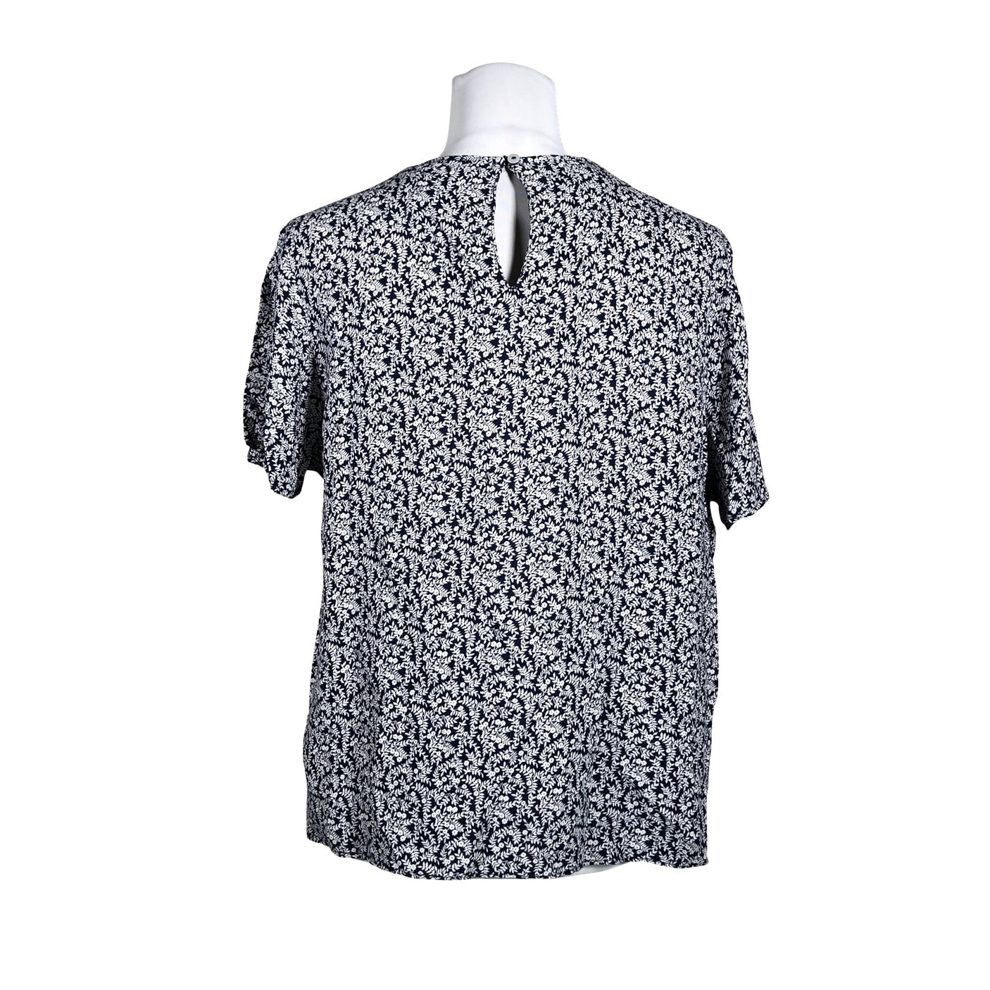 Unisex Marks&Spencer - Short-sleeved blouse, size 40 - Blue (2)
