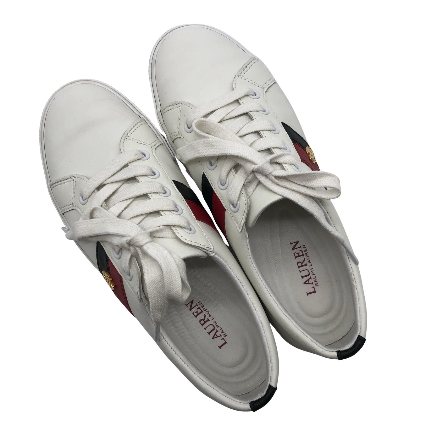 Unisex Lauren Ralph Lauren - Casual sneakers, size 38 - White (3)