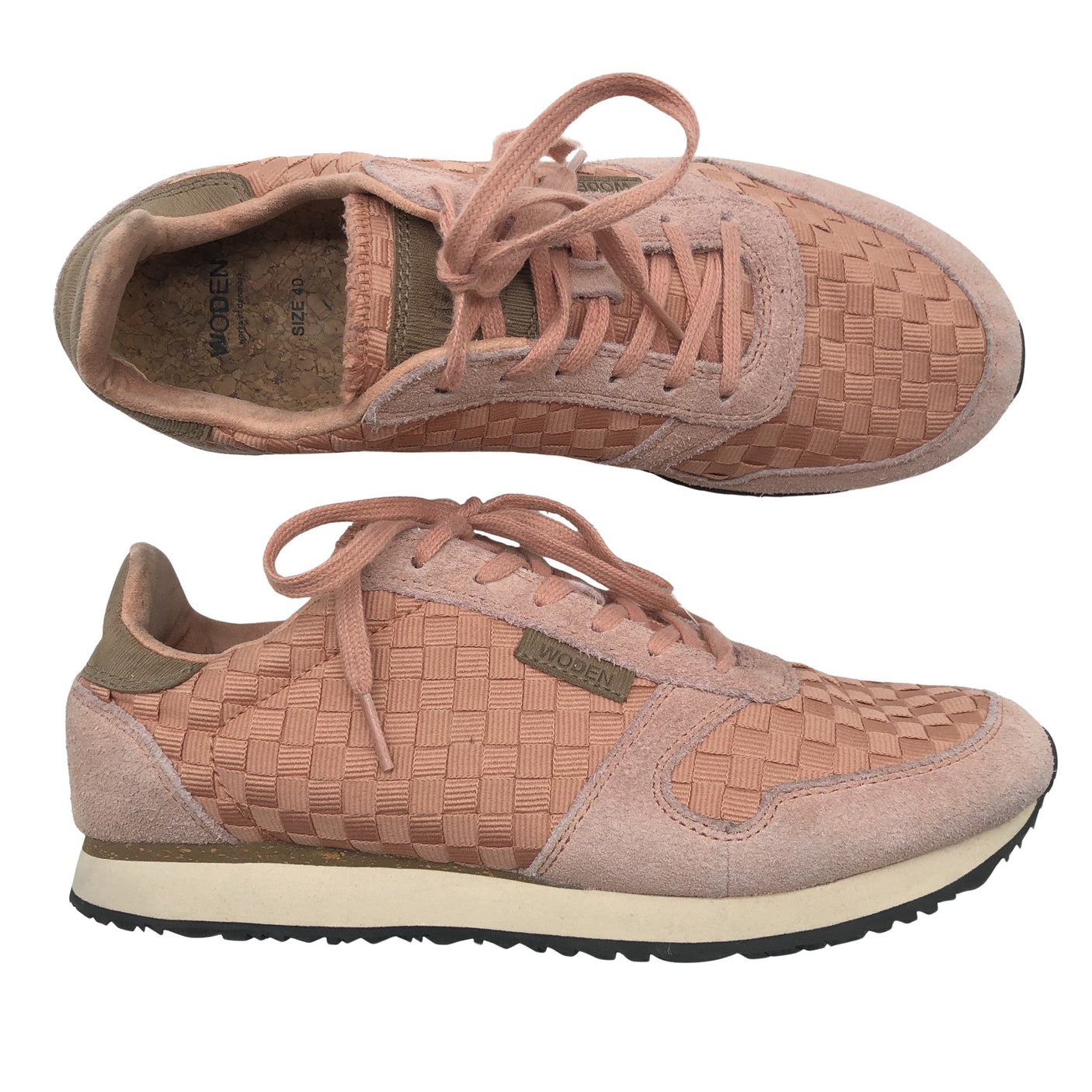 Unisex Woden - Sneakers, size 40 - Light pink (1)