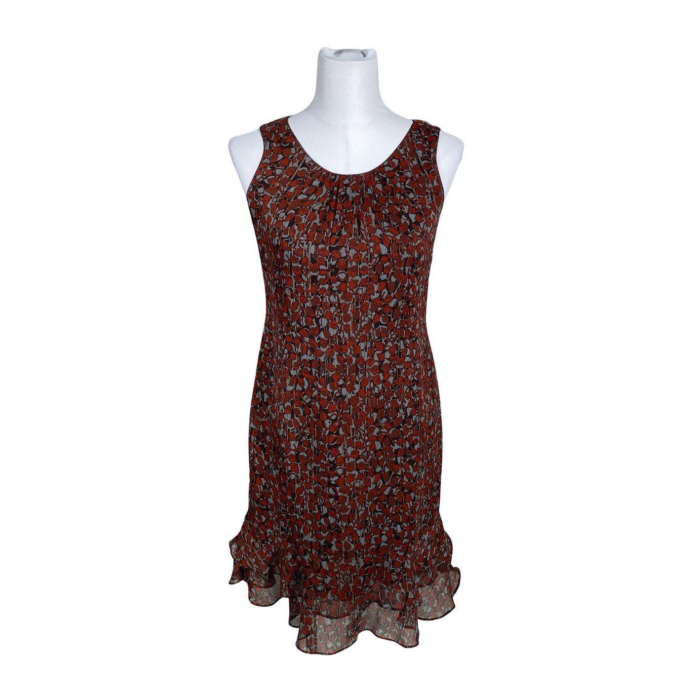 Unisex Glenhill - Schiffon dress, size 36 - Red (1)