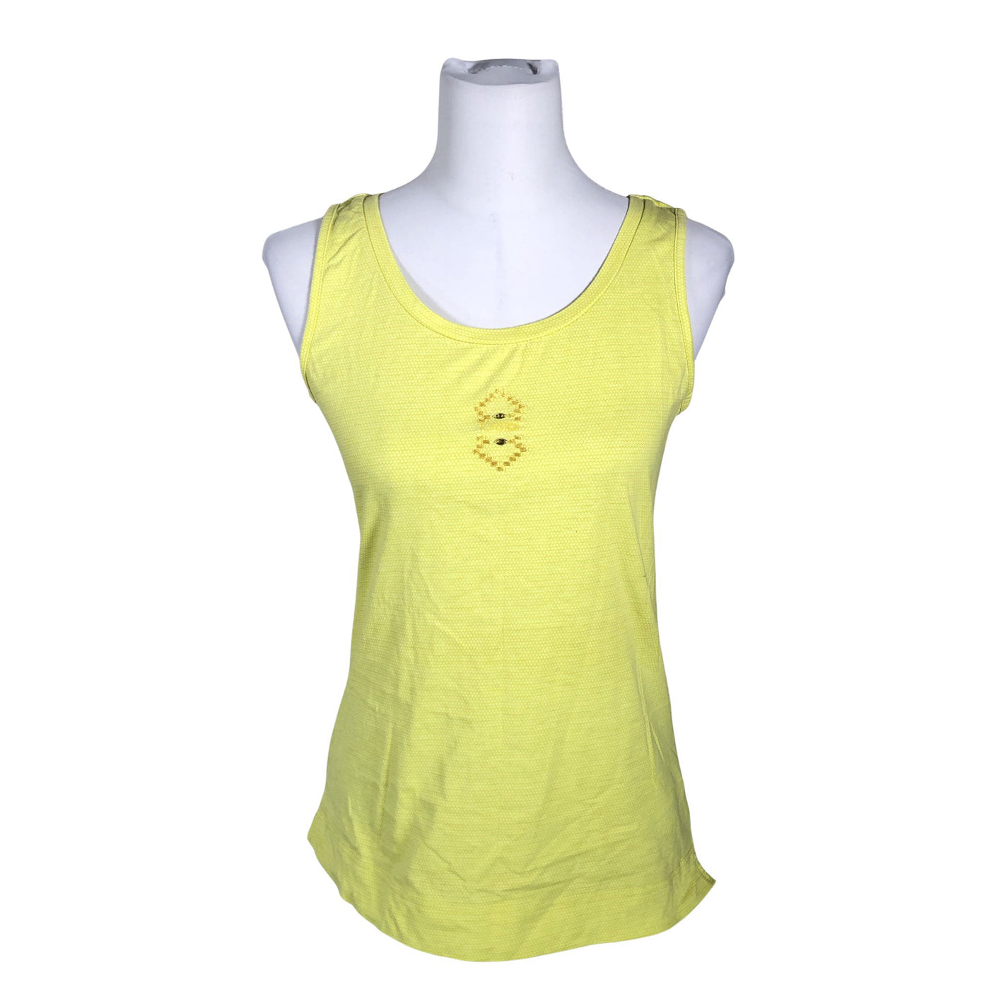 Unisex Torstai - Tricot tank top, size 38 - Yellow (1)