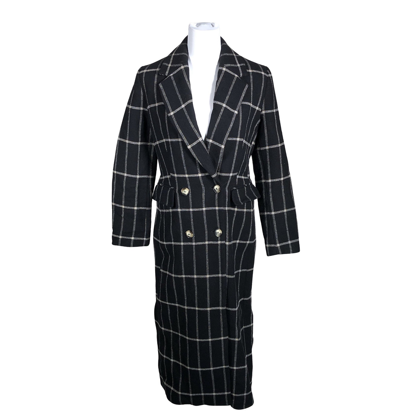 Unisex Ivy & Oak - Wool coat, size 36 - Black (1)