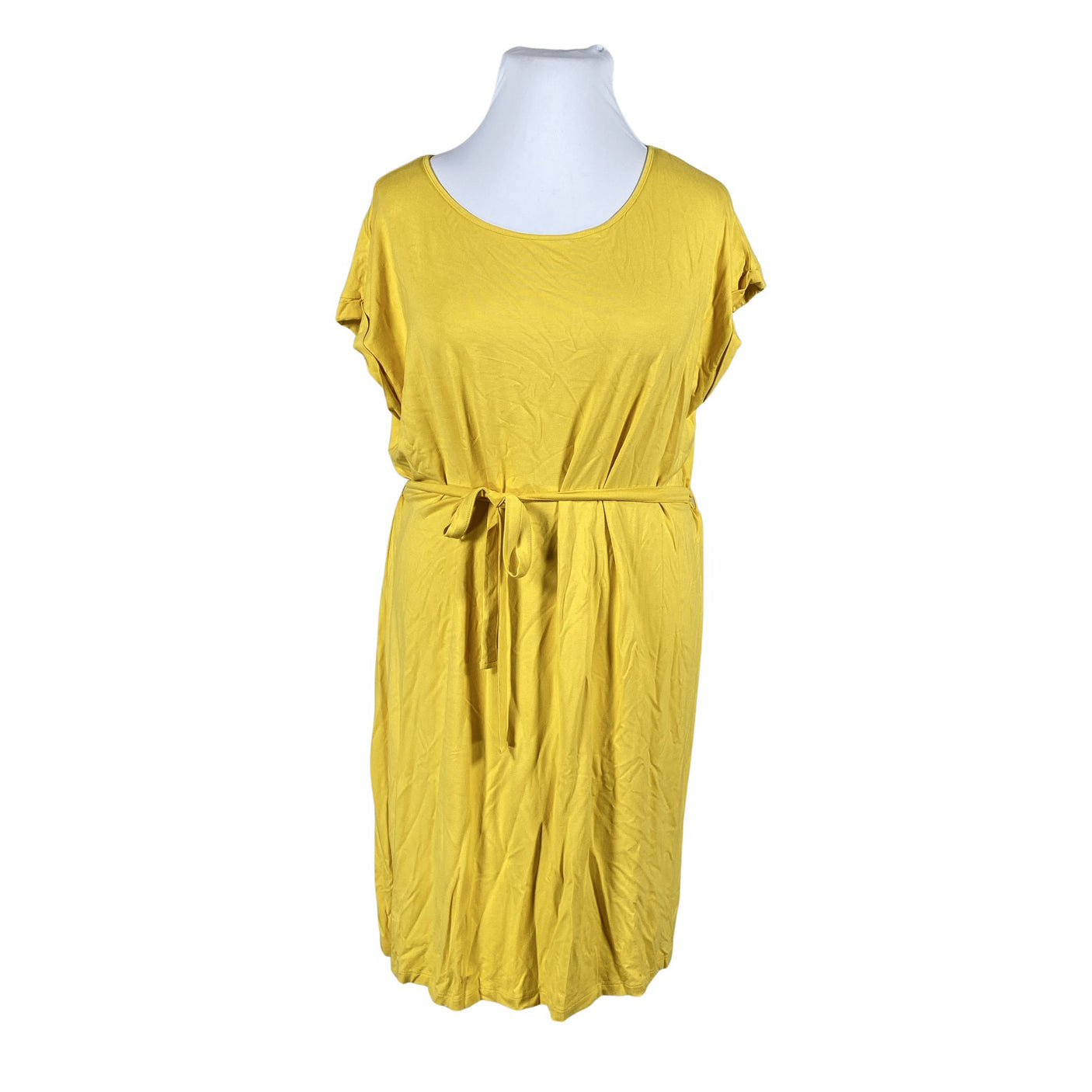 Unisex Betty Barclay - Tricot dress, size 46 - Yellow (1)