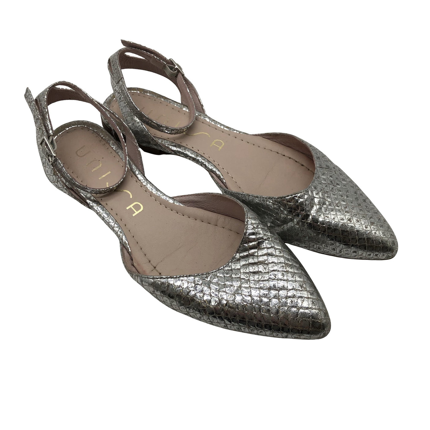 Unisex Unisa - Slip-on shoes, size 37 - Silver (2)