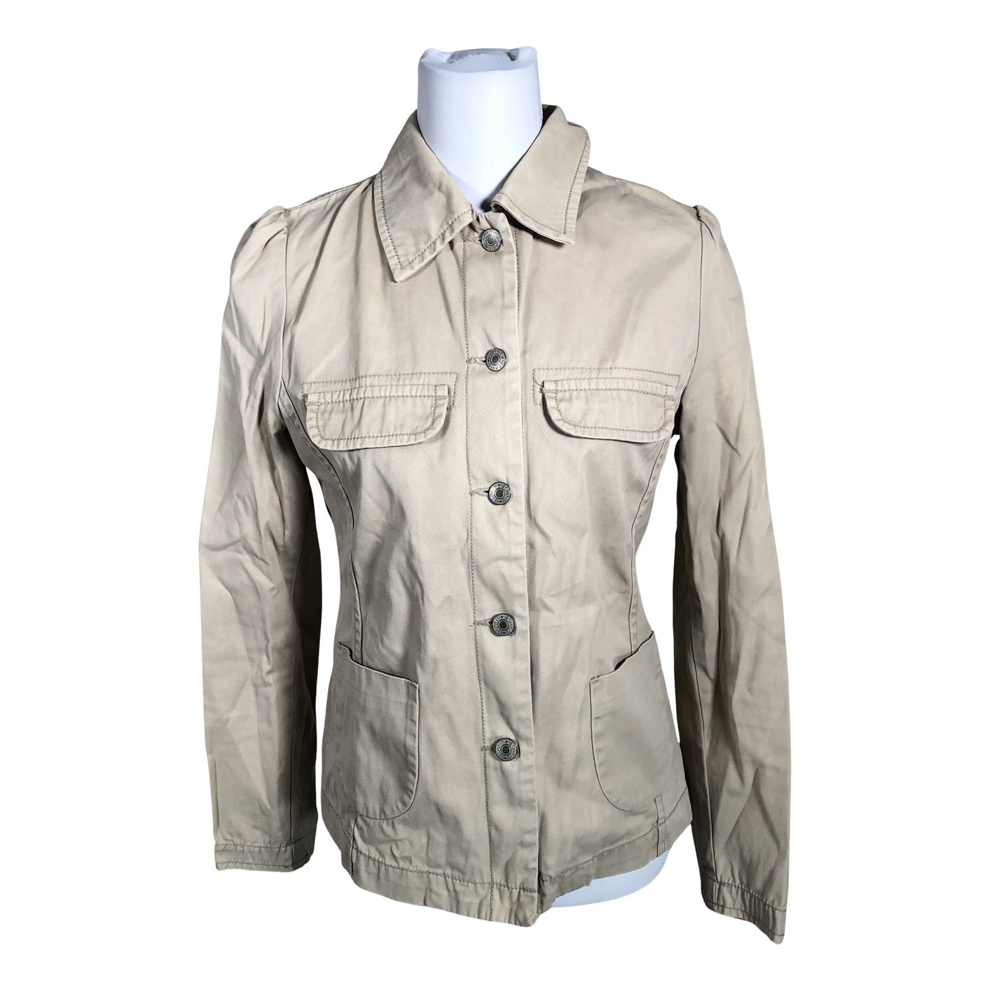Unisex Esprit - Denim jacket, size 36 - Beige (1)