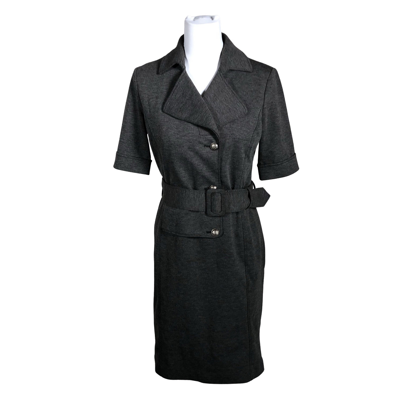 Unisex Mosaic - Tricot dress, size 38 - Gray (1)